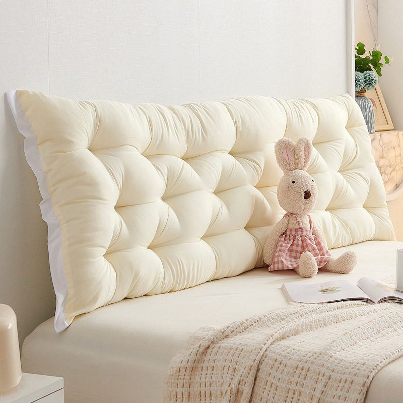 爆品床头靠垫网红风床上大靠枕双人沙发榻榻米护腰防撞软包靠丝绵