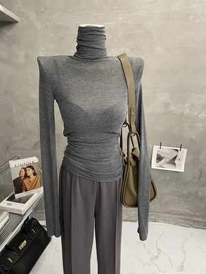 基础款打底衫女长袖T恤内搭上衣