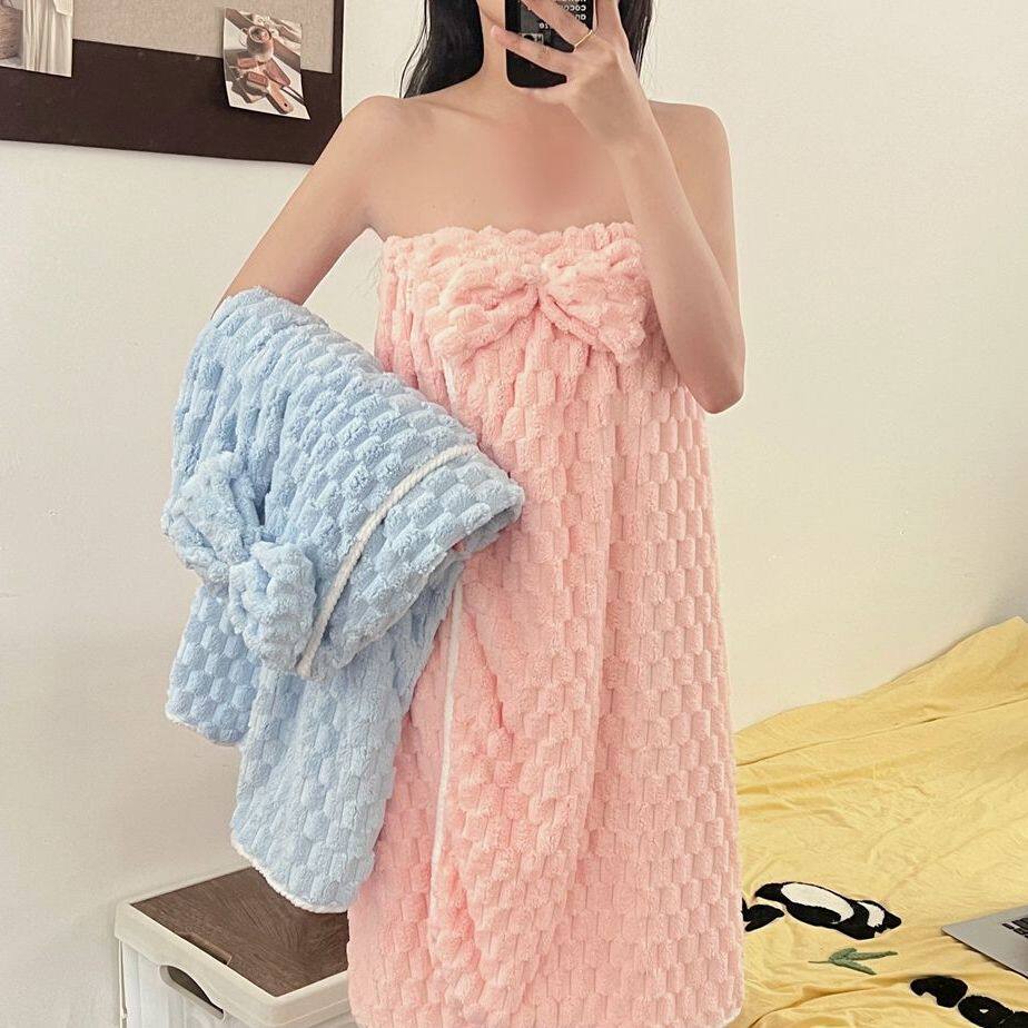 高颜值可穿式浴巾全身一