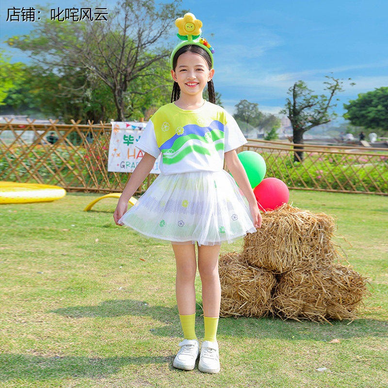 儿童背带裤演出服幼儿园