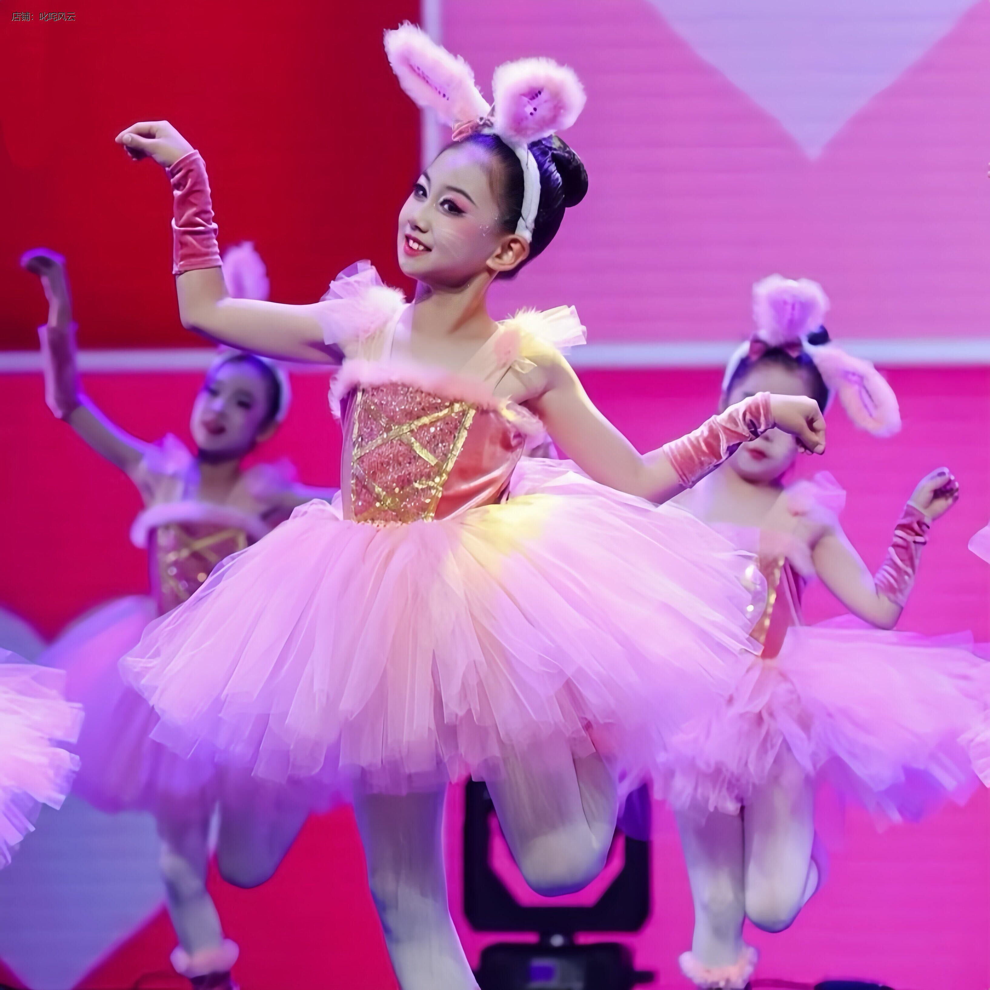 六一儿童动物表演服女童