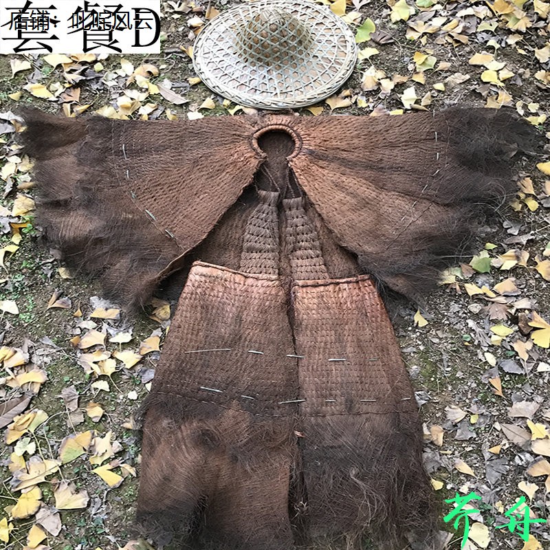 蓑衣斗笠帽农家乐墙饰装