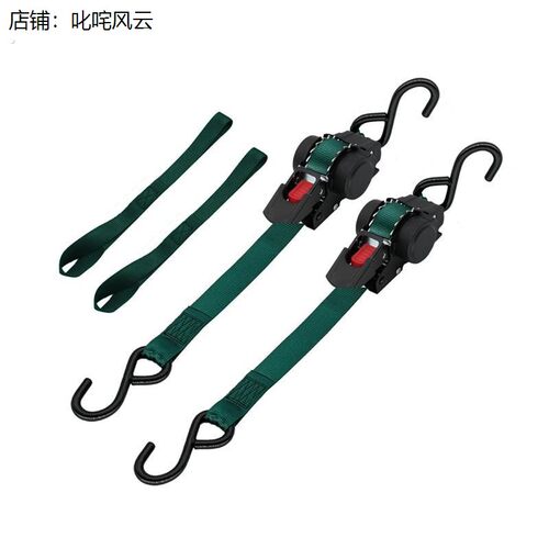 可伸缩捆绑带棘轮拉紧器