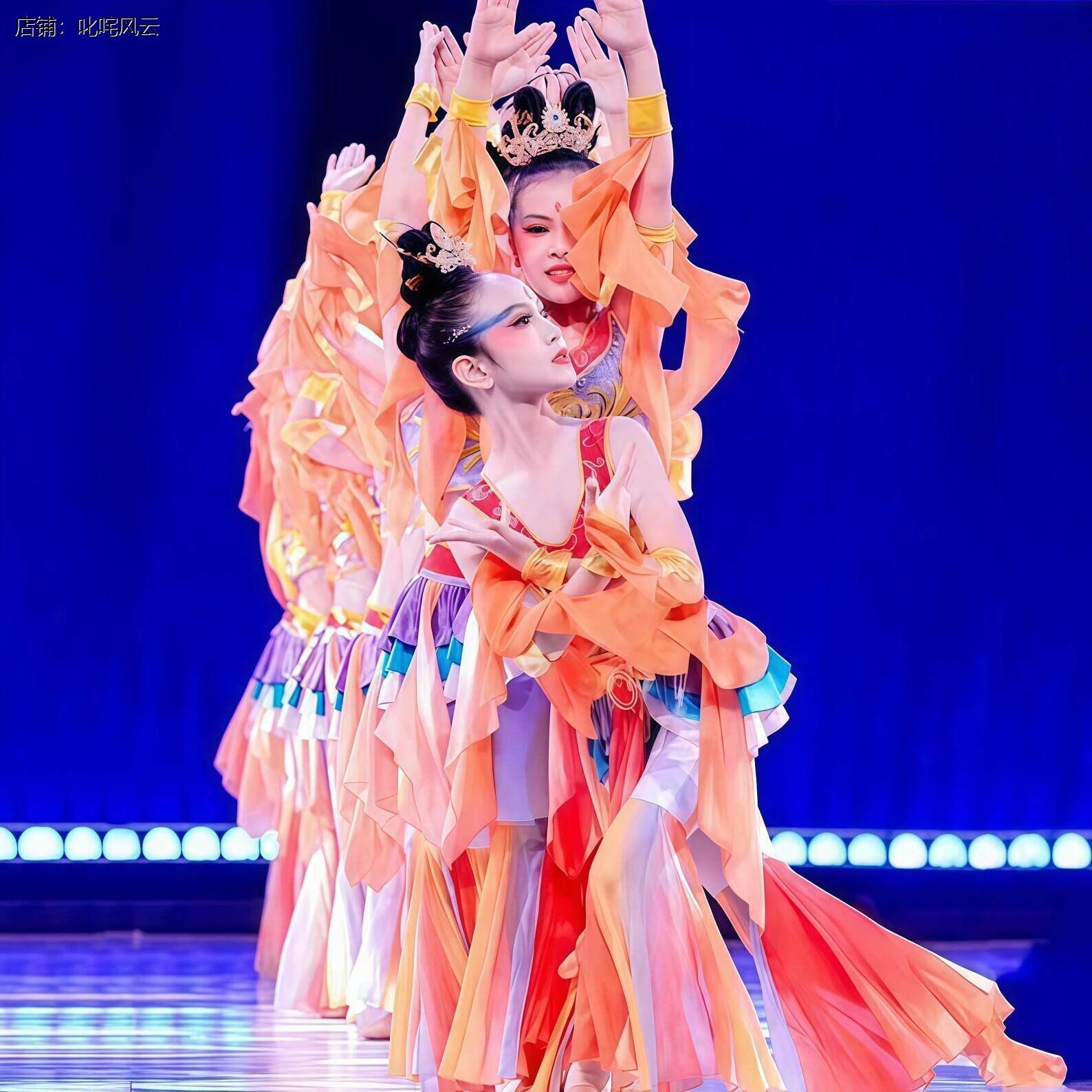 丝路拈窟舞蹈演出服飞天