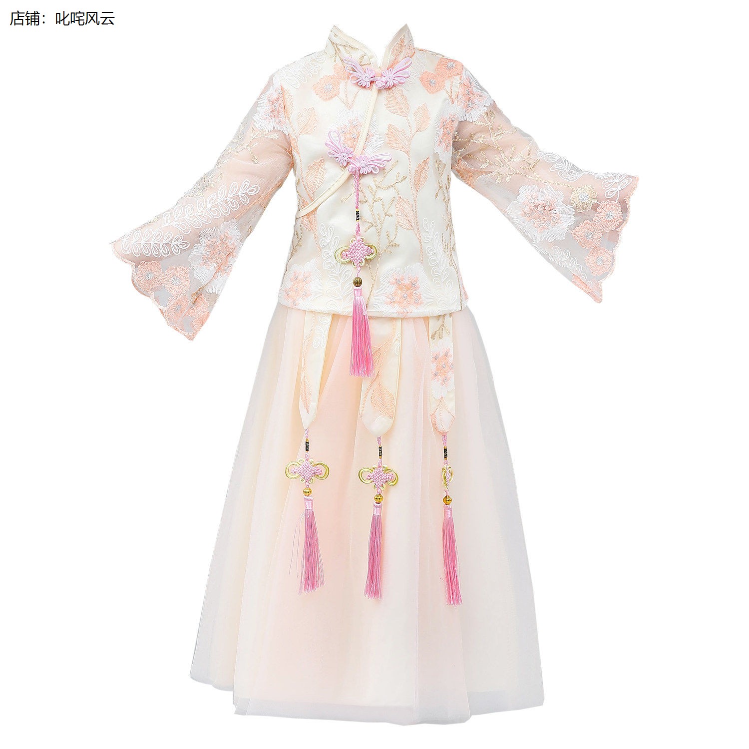 汉服女童春夏古装洋装中