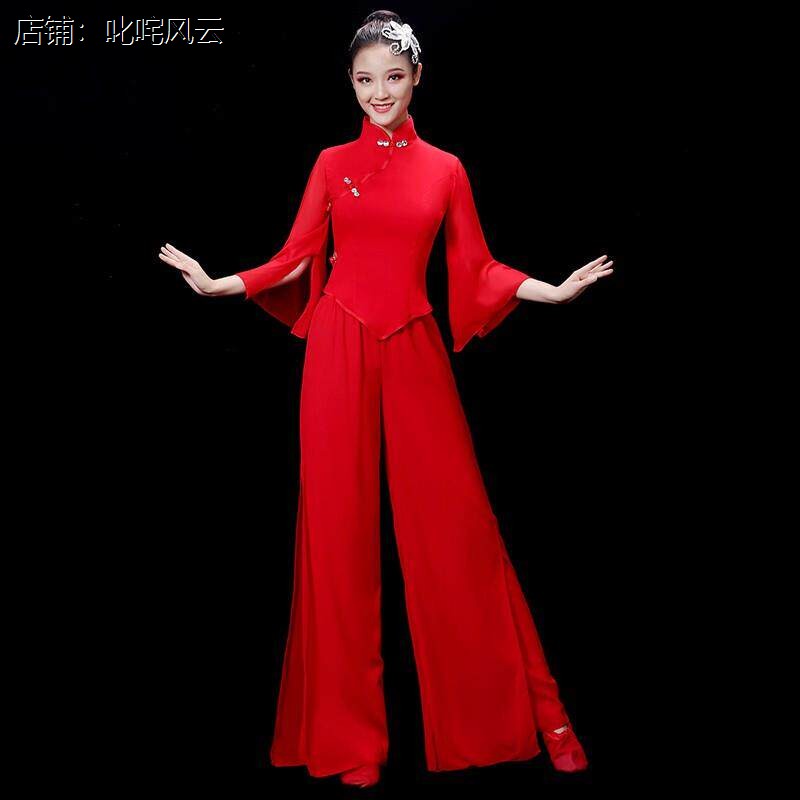 古典舞演出服女飘逸中国