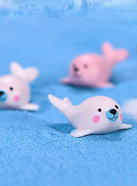 微景观可爱风摄影塑料小动物摆件