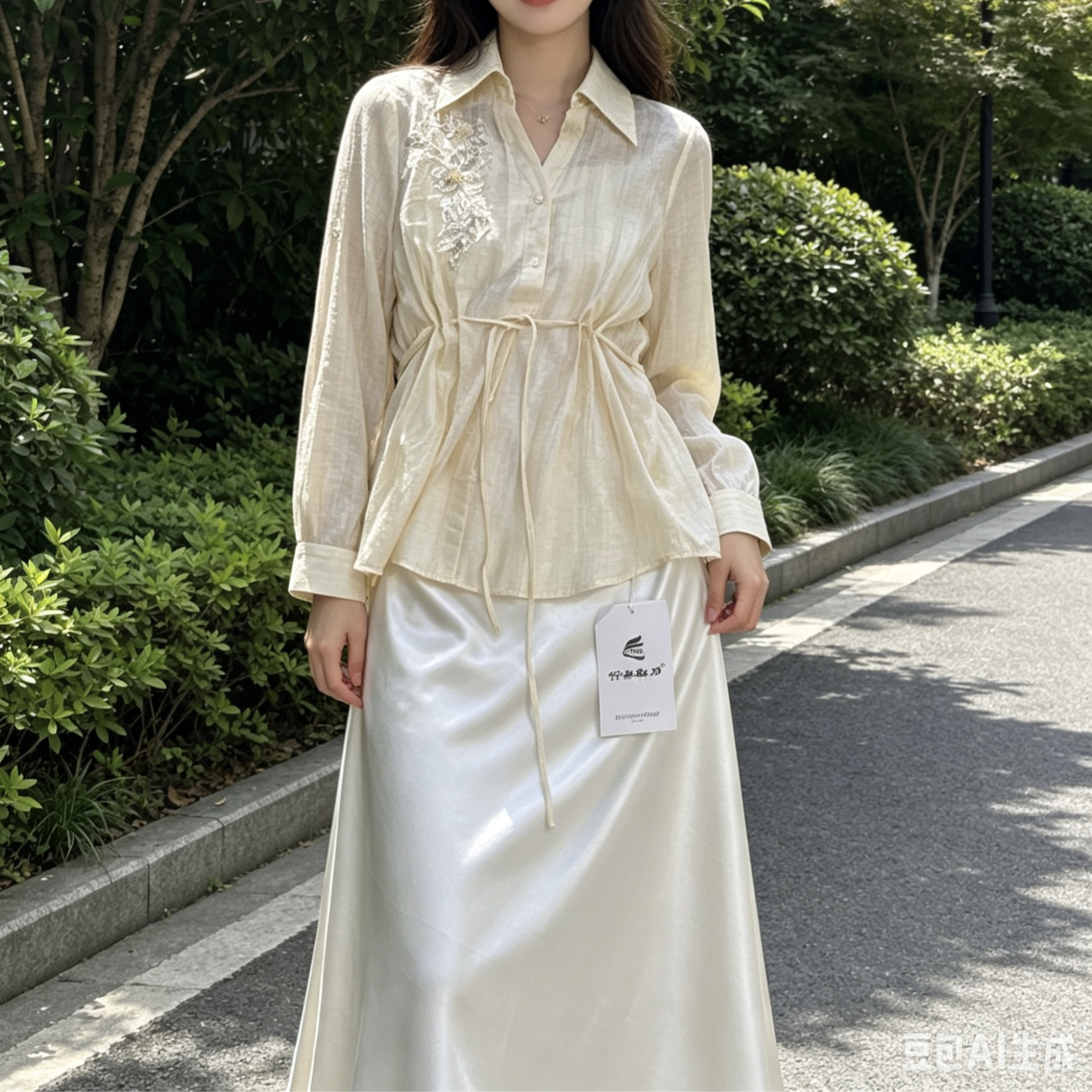 新款温柔风裙套装夏日约会神器e连衣裙