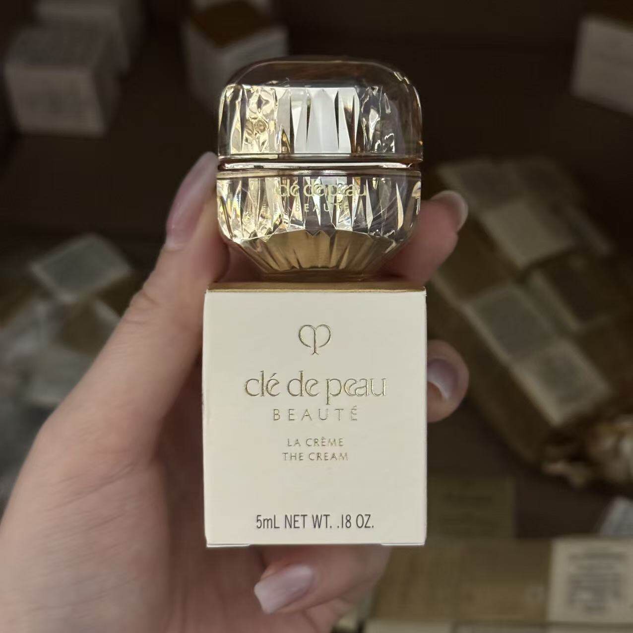 国内专柜 CPB肌肤之钥金致乳霜 5ml小样 修护保湿传奇晶致面霜