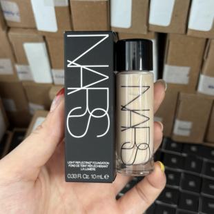 国内专柜 NARS娜斯超方瓶 流光美肌粉底液10ml小样 L1.5持妆干皮