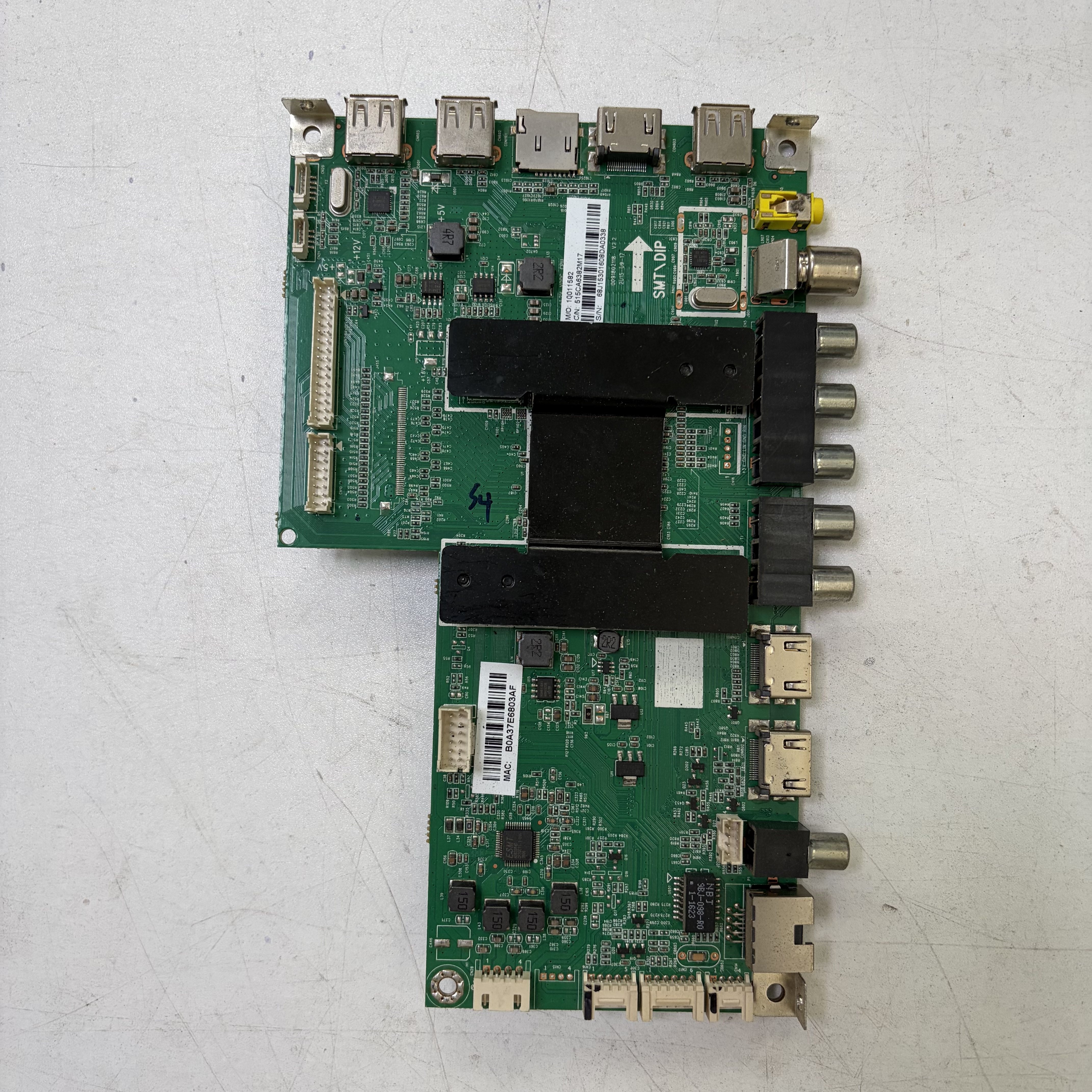 原装海尔LE50U51A主板0091802118 V2.2屏V500HJ1-PE8
