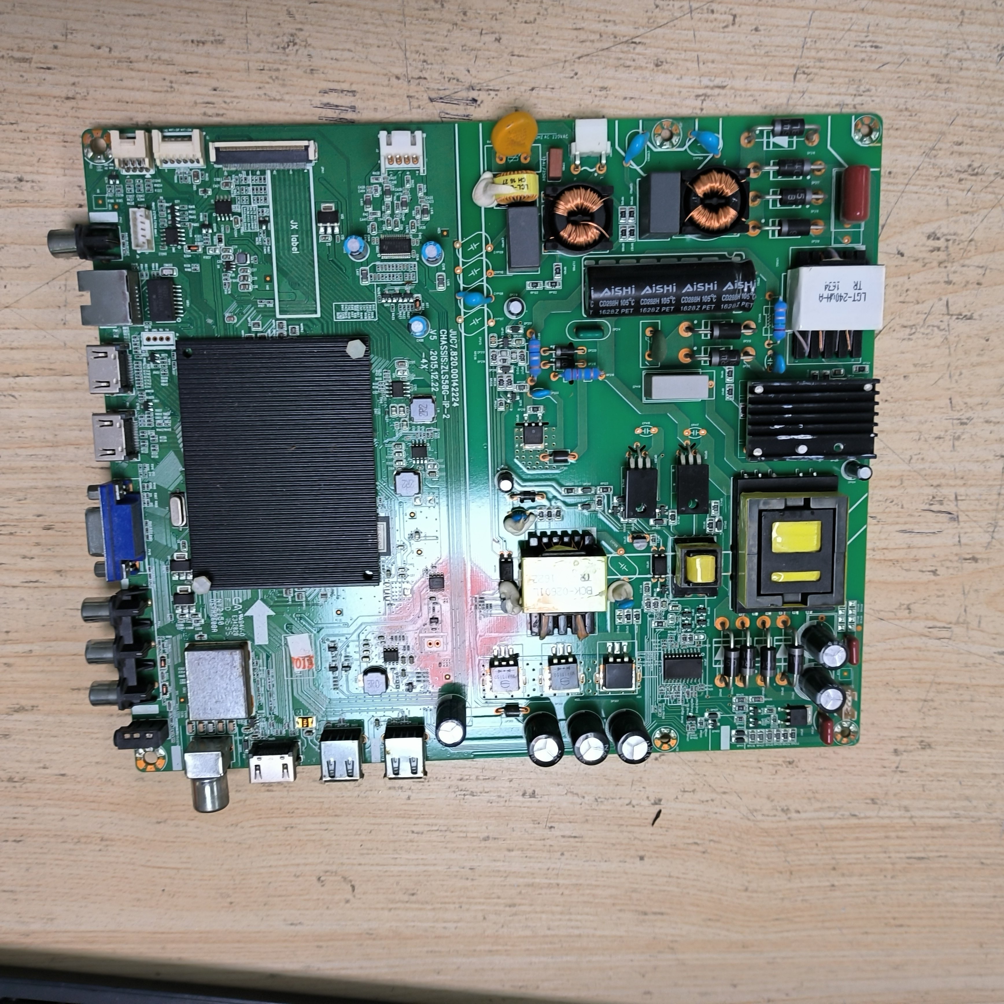 原装拆机长虹49U3C 主板JUC7.820.00142224 配屏C490U15-E5-L