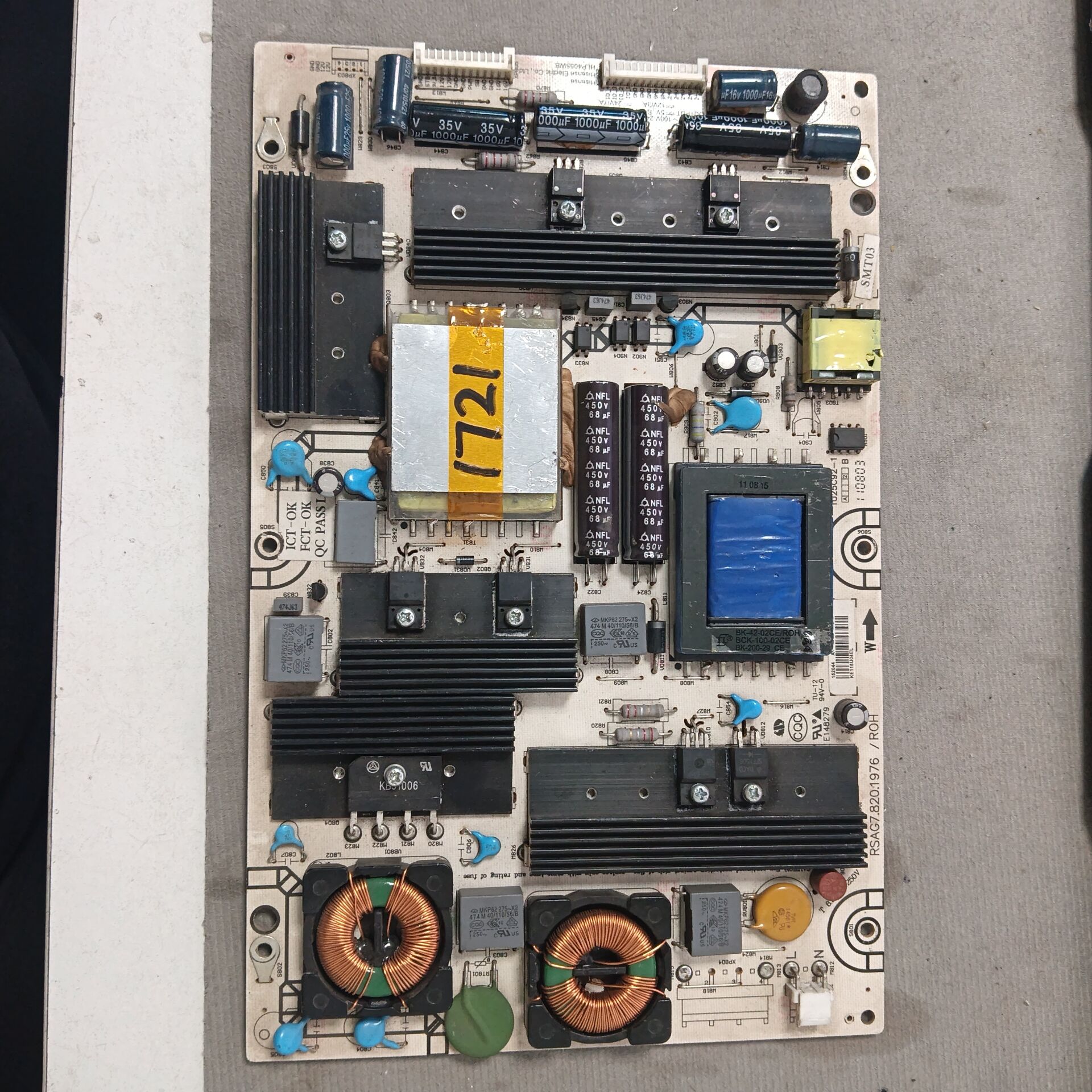 海信LED42K16X3D LED46K26   电源板RSAG7.820.1976