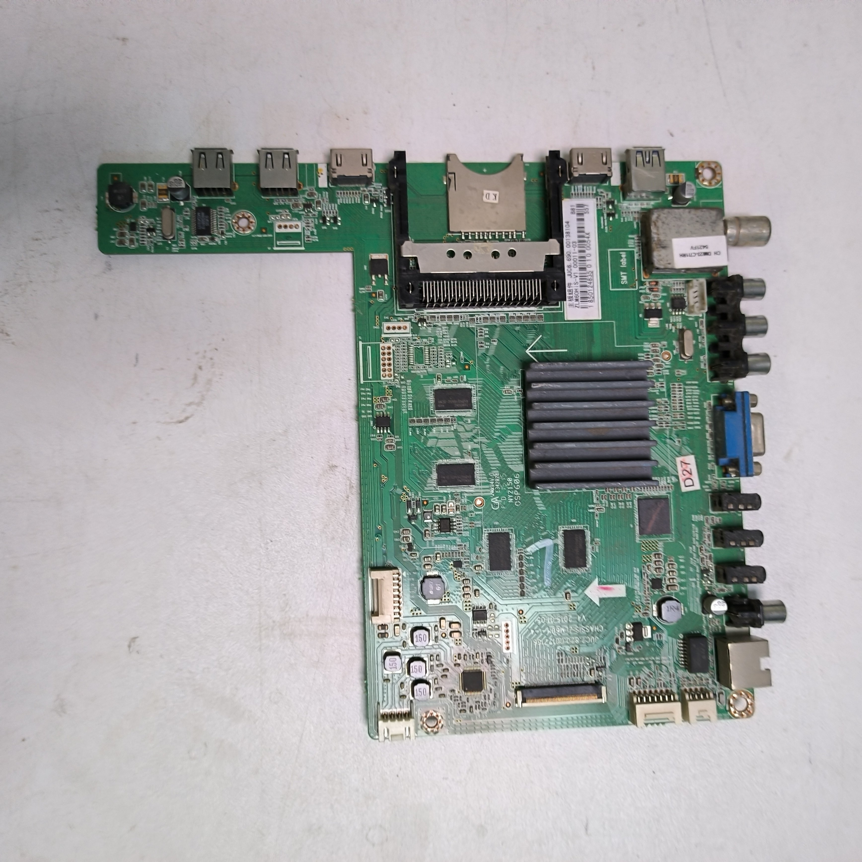 长虹50U3主板JUC7.820.00127166屏C500U14-E4-C