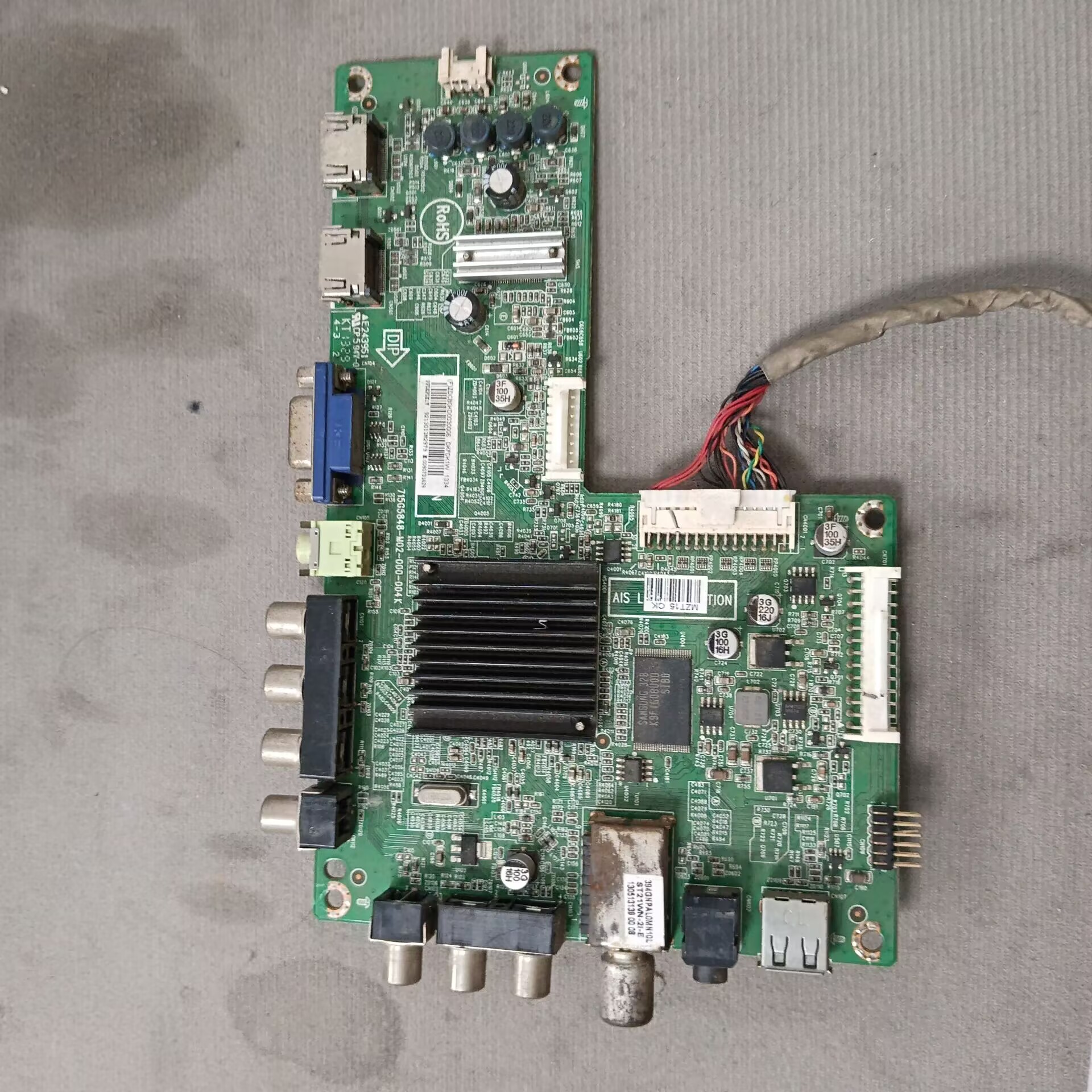 海尔LED32A30主板715G5848-M02-000-004K屏TPT315B5-WX221