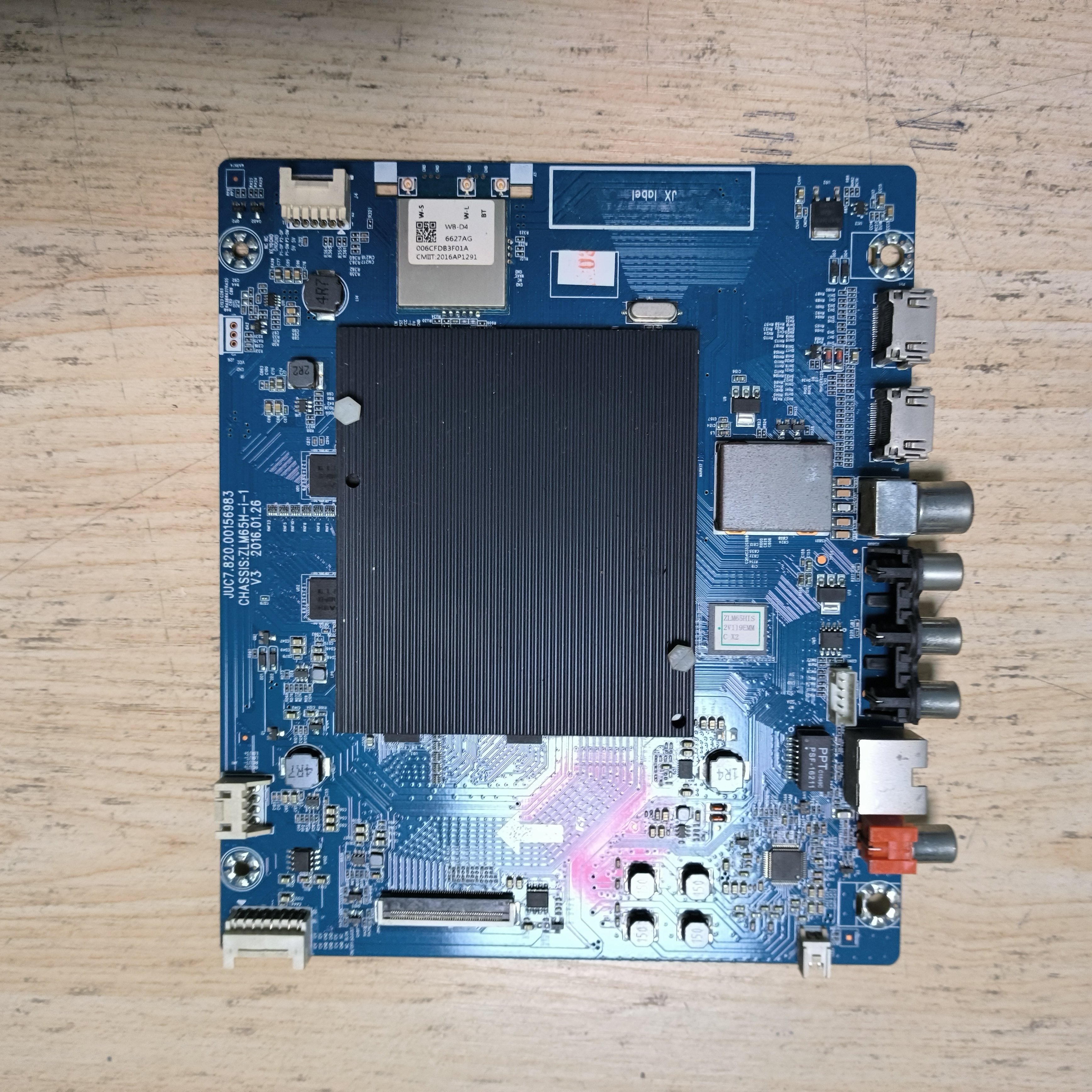 原装长虹 60Q3T主板 JUC7.820.00156983屏 C600U16-E2-L