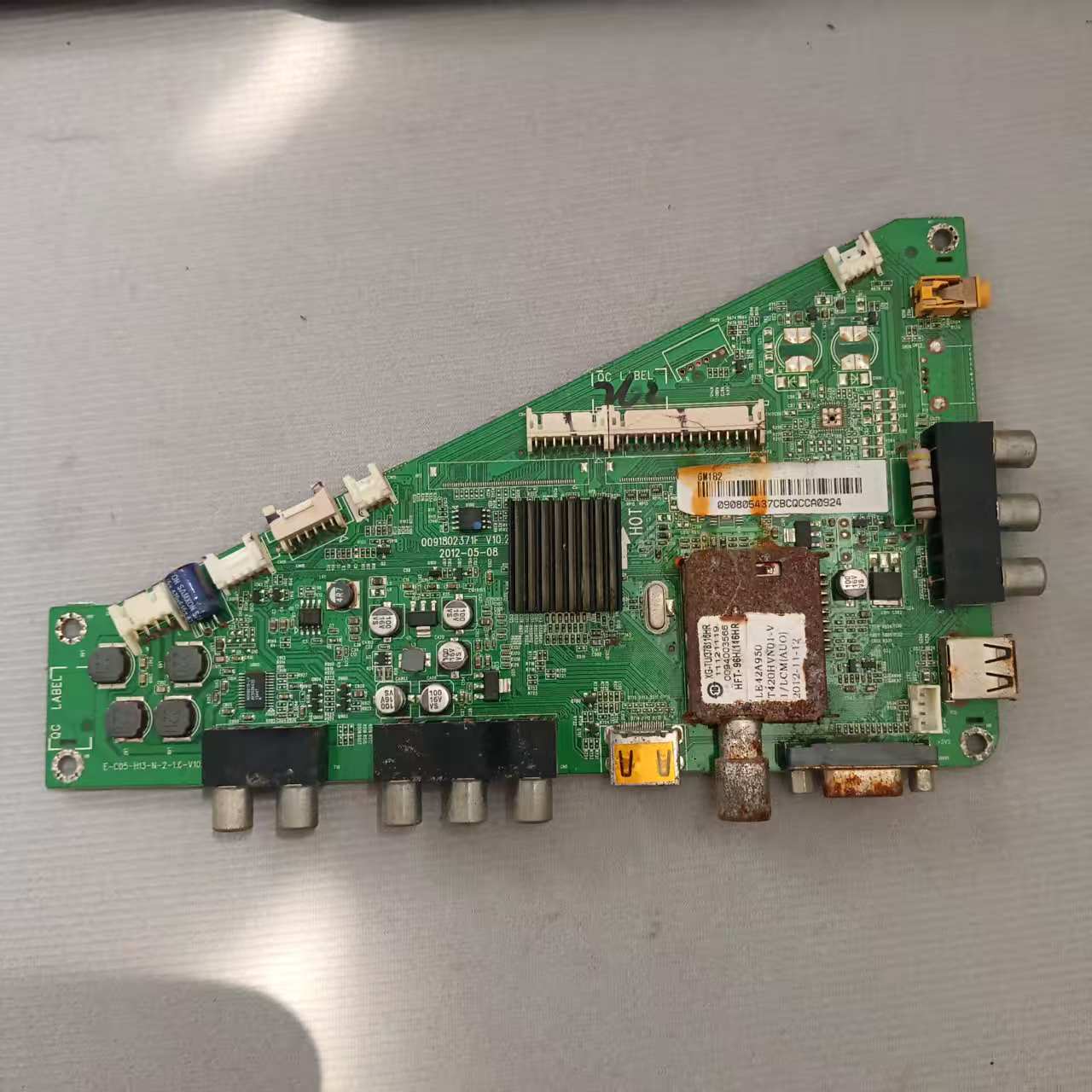 原装海尔LE42A950主板0091802371F V10.2 屏H420DFC-YAR0