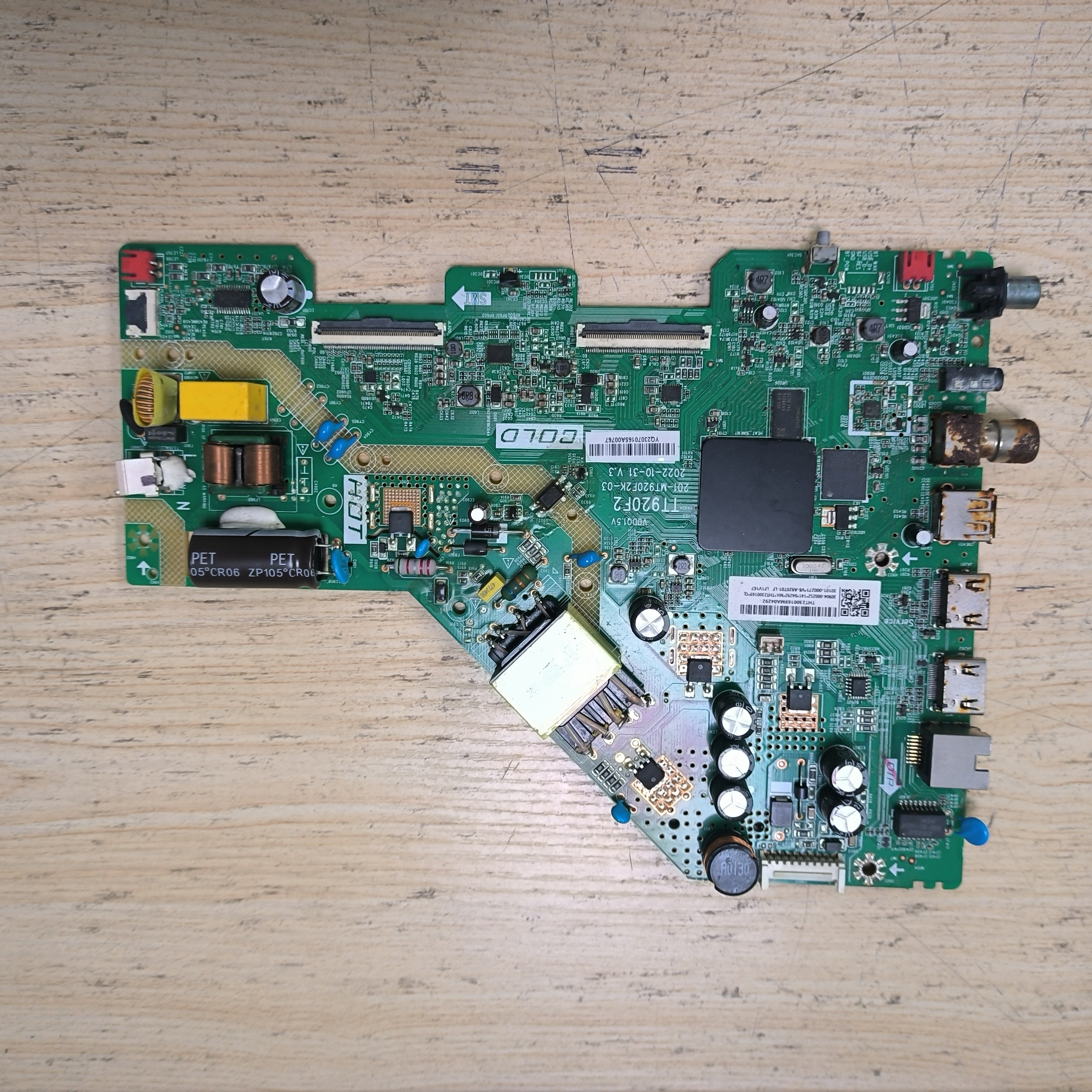 原装雷鸟 43V6EA 主板TT920F2 201-MT920F2K-03屏PT430CT02-6