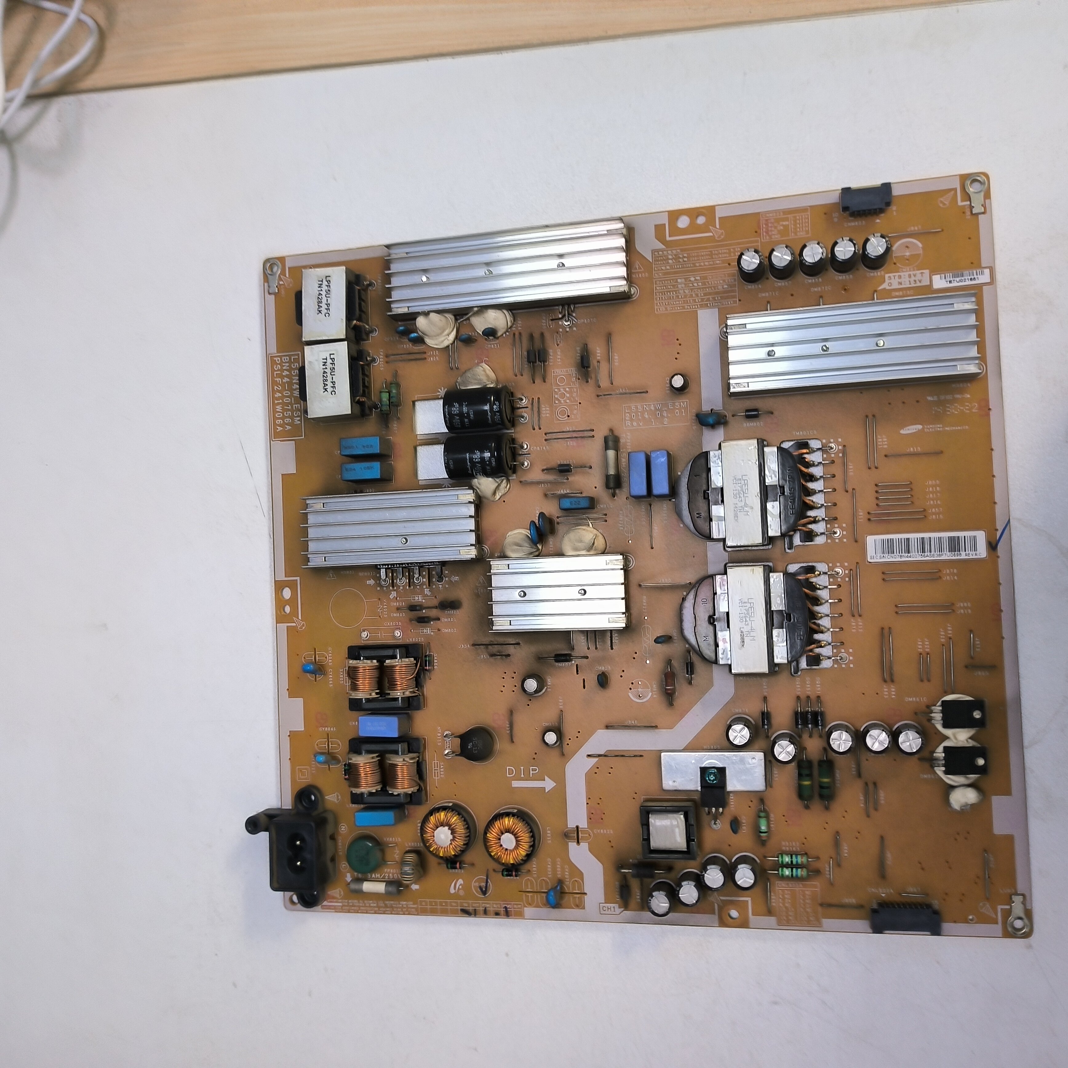 原装三星UA55HU6000J UA55HU5900J L55N4W-ESM 电源板BN44-00756A