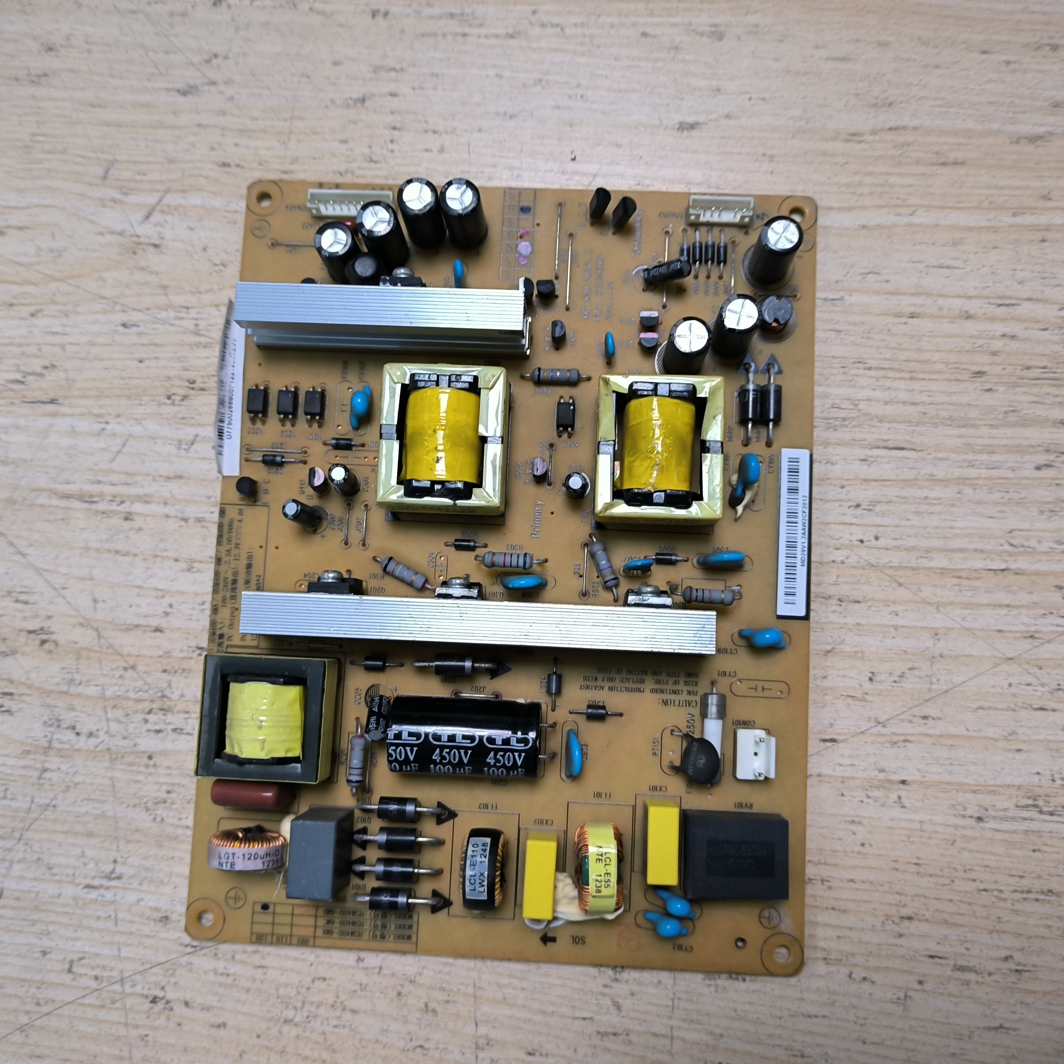 长虹 3D50B4500I电源板XR7.820.202V1.2 HSM40D-4MC