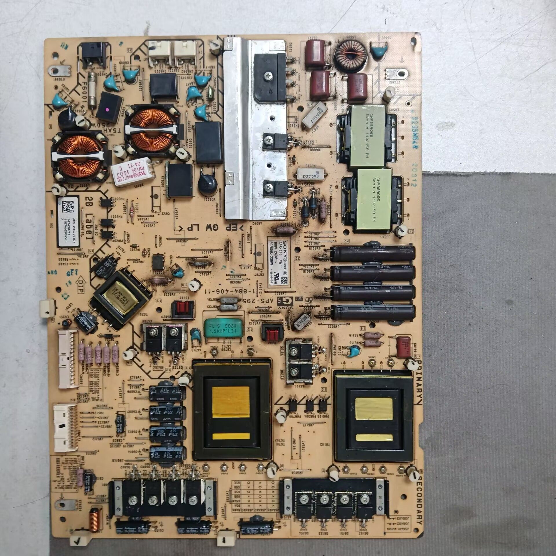 索尼KDL-46/55EX720电视电源板1-884-406-11 APS-298/295,电子元器件市场,PCB电路板/印刷线路板,淘宝优惠券,粉丝福利购,淘宝优惠卷