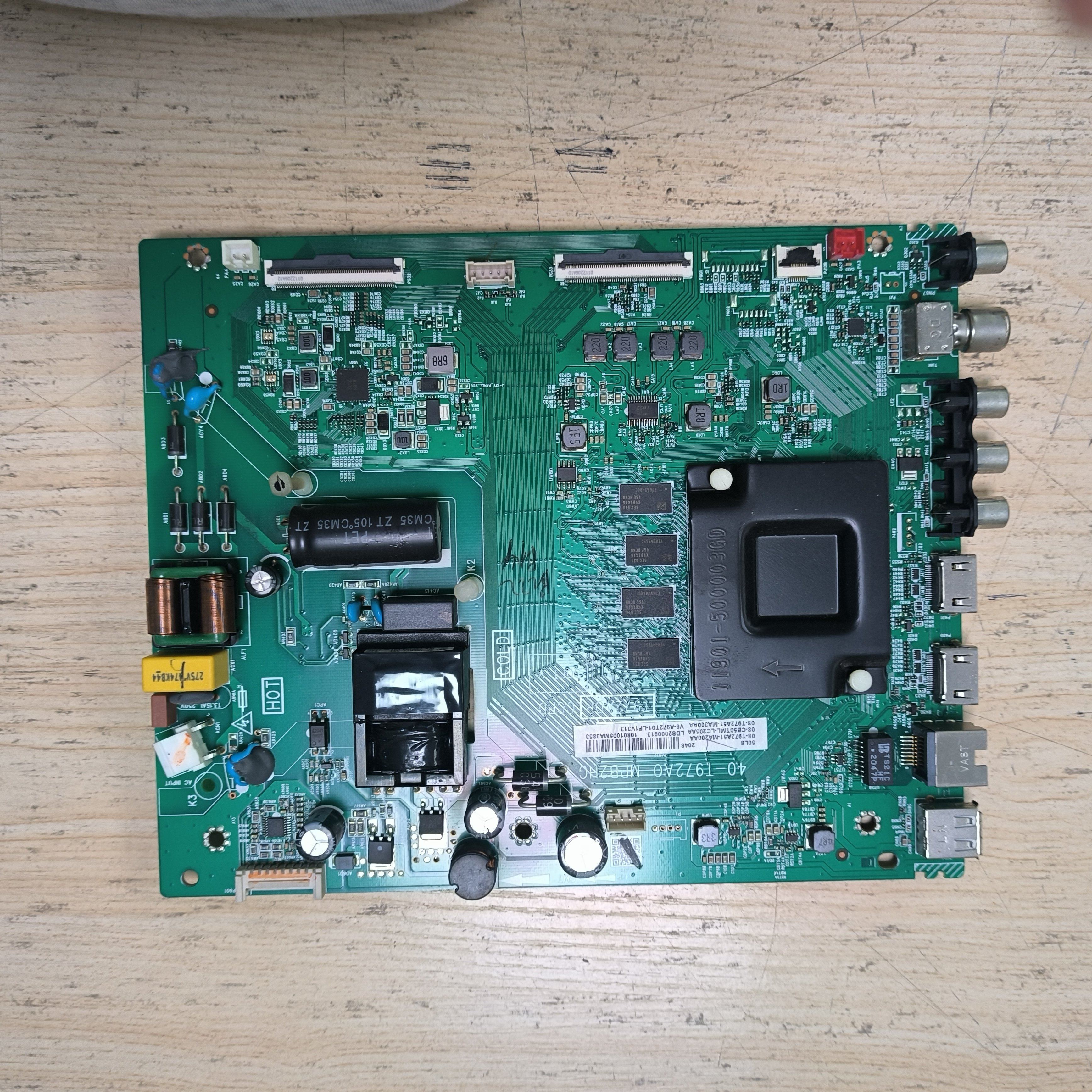 原装TCL 50L8主板40-T972A0-MPB2HG屏LVU500NDEL