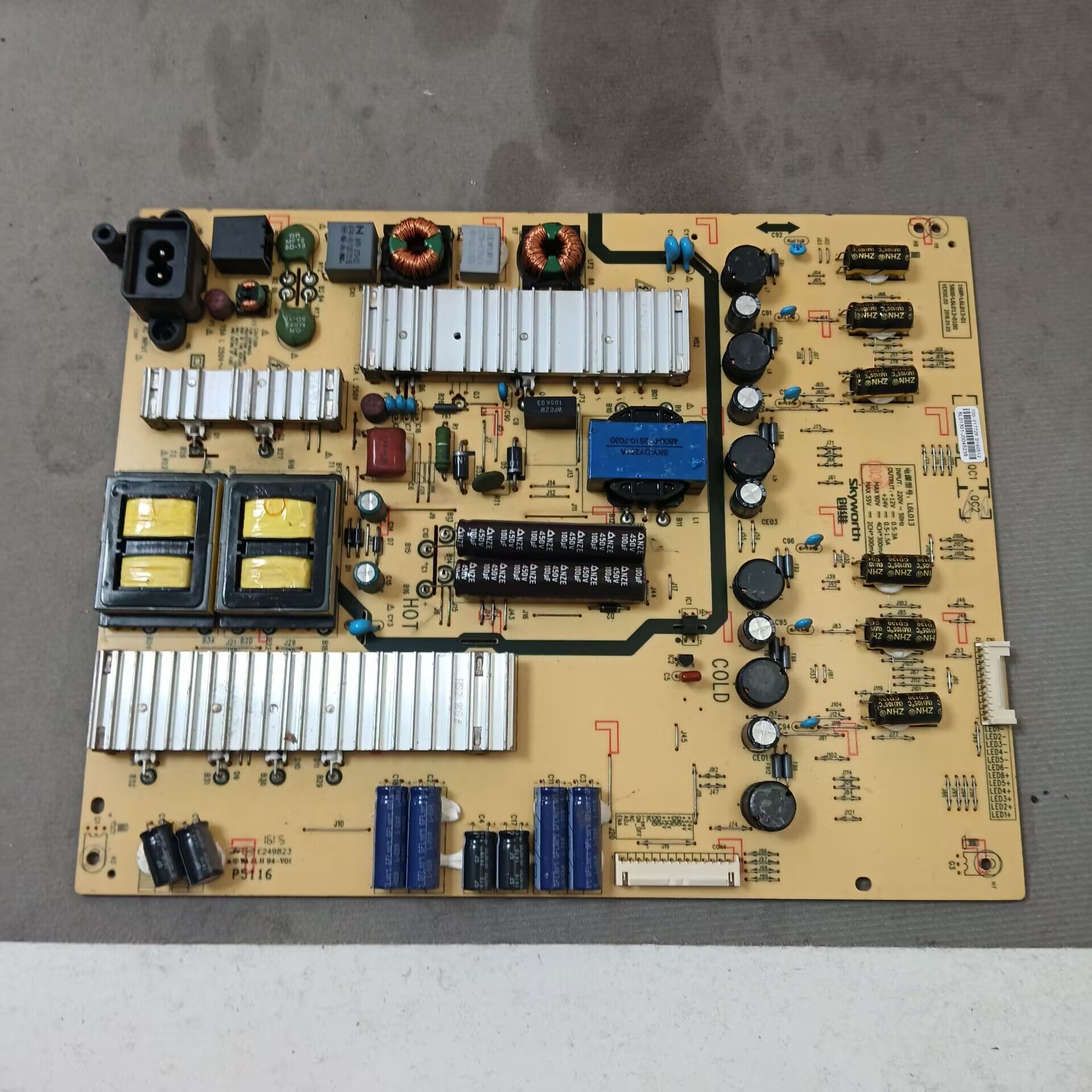 创维60N260V8E 电源板168P-L6L013-01 5800-L6L013-0100/0130