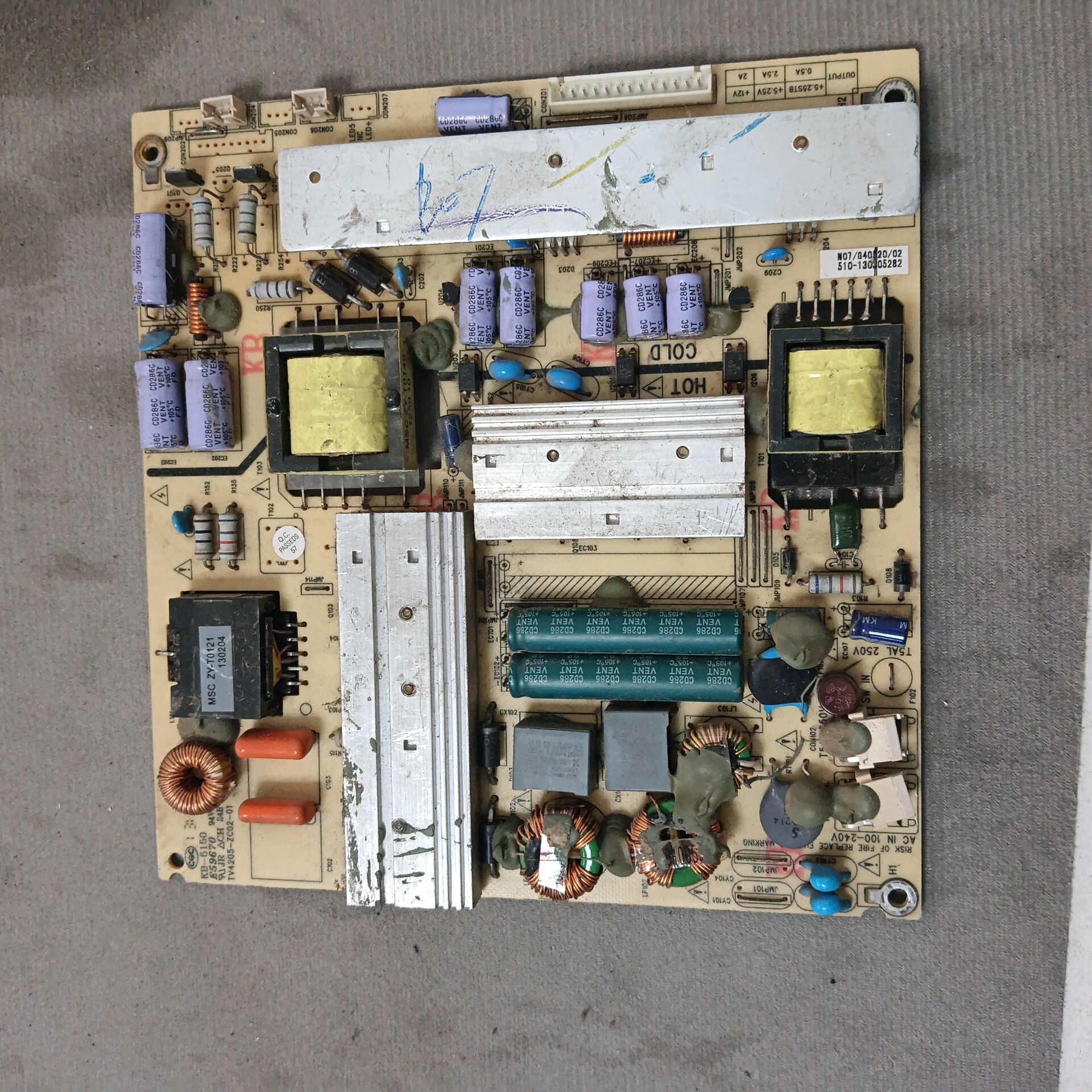 原装 海尔 LE39B50 电源板 TV4205-ZC02-01