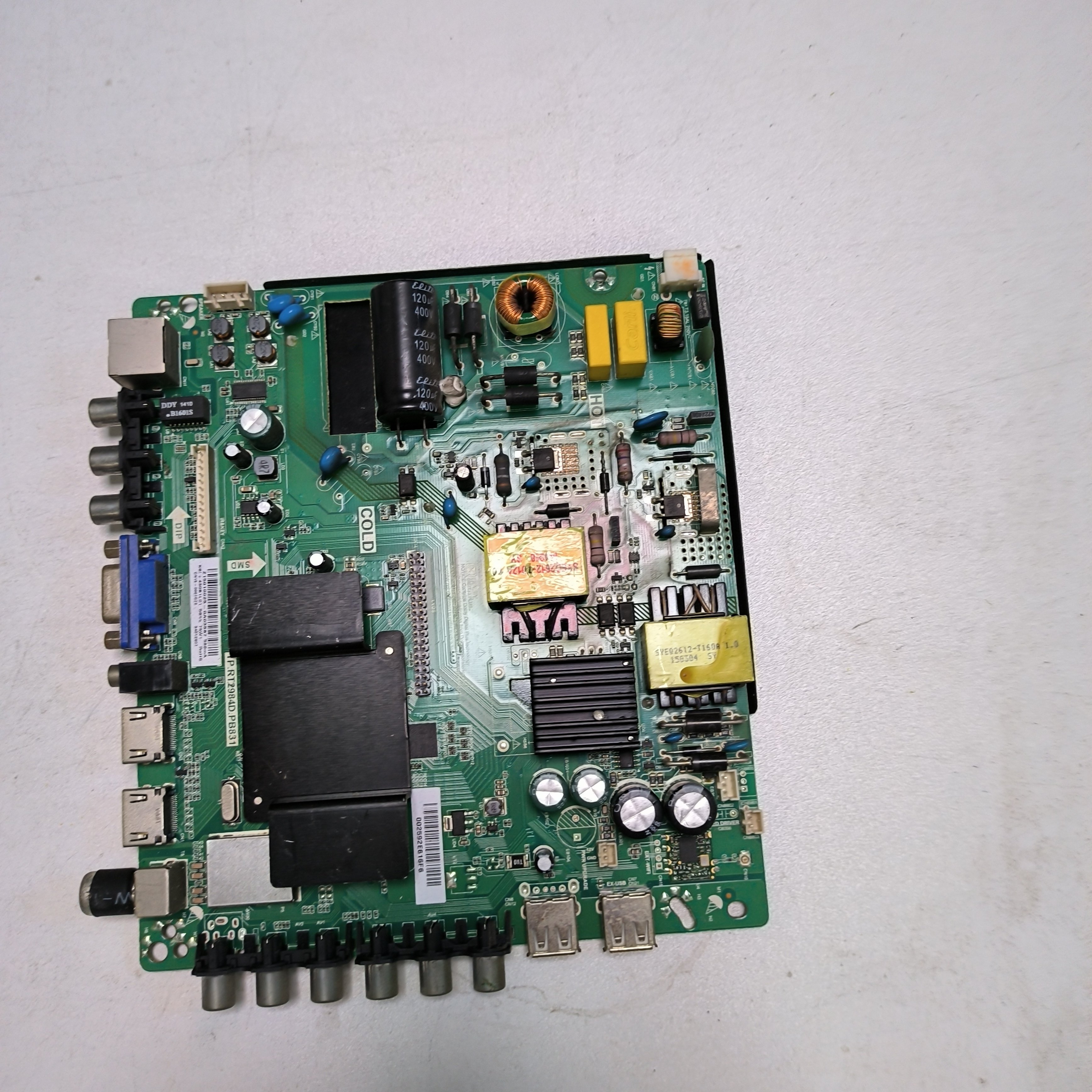 康佳K43主板TP.RT2984D.PB831屏72000059YTGK实物图