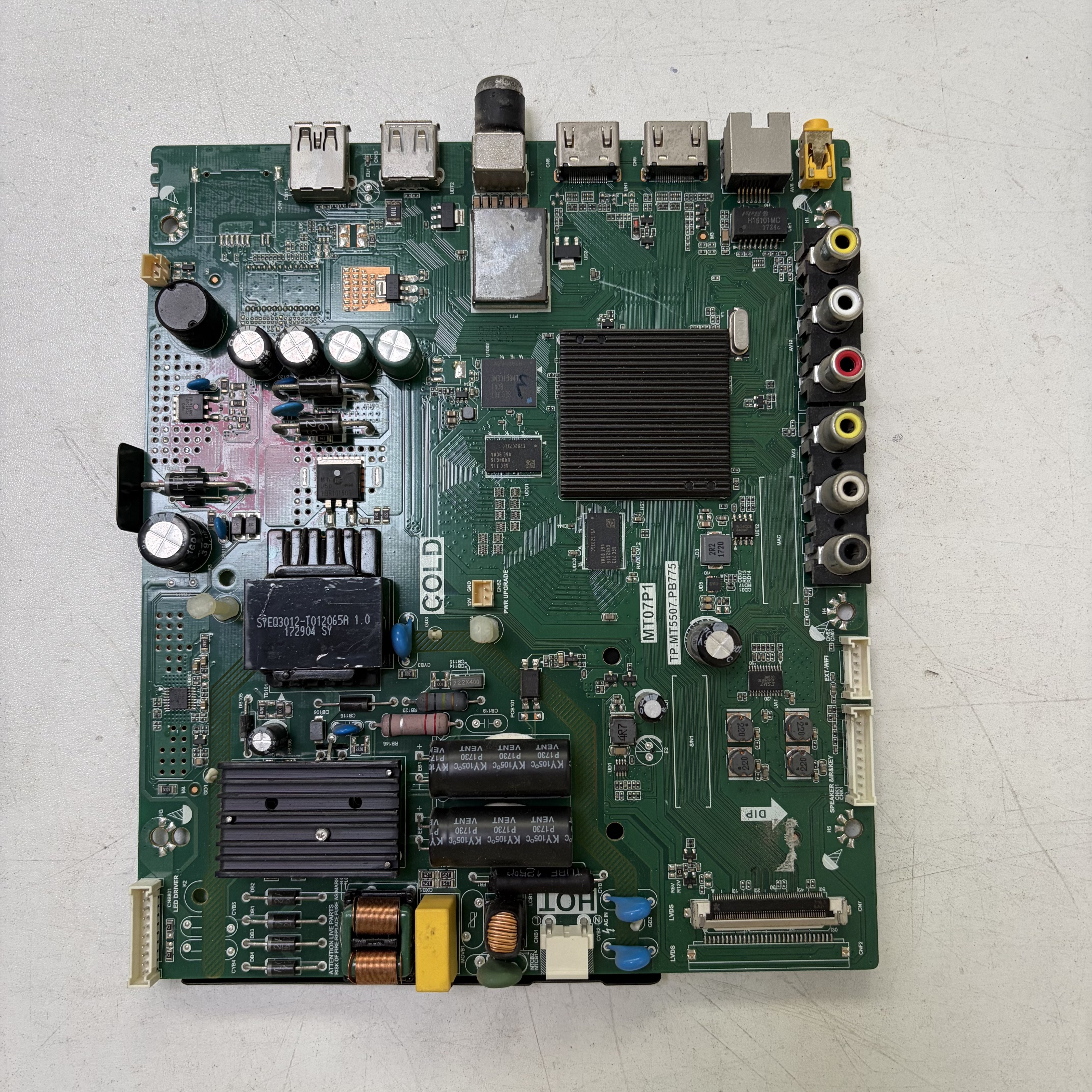 原装TCL L43P1AF主板TP.MT5507.PB775 屏LVF430CSOT