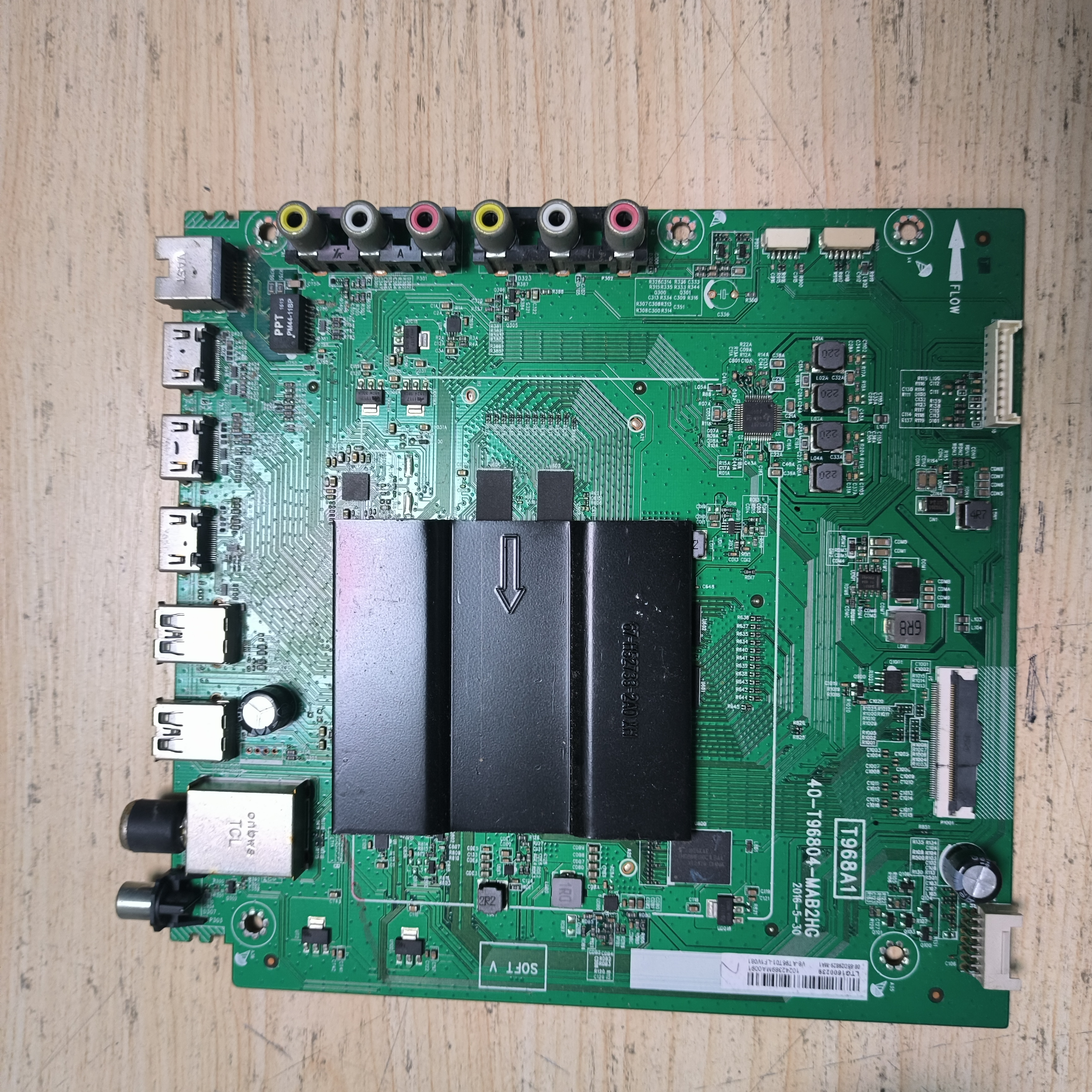 原装TCL L49P2-UD主板 40-T96804-MAB2HG T968A1 屏LVU490SSOT