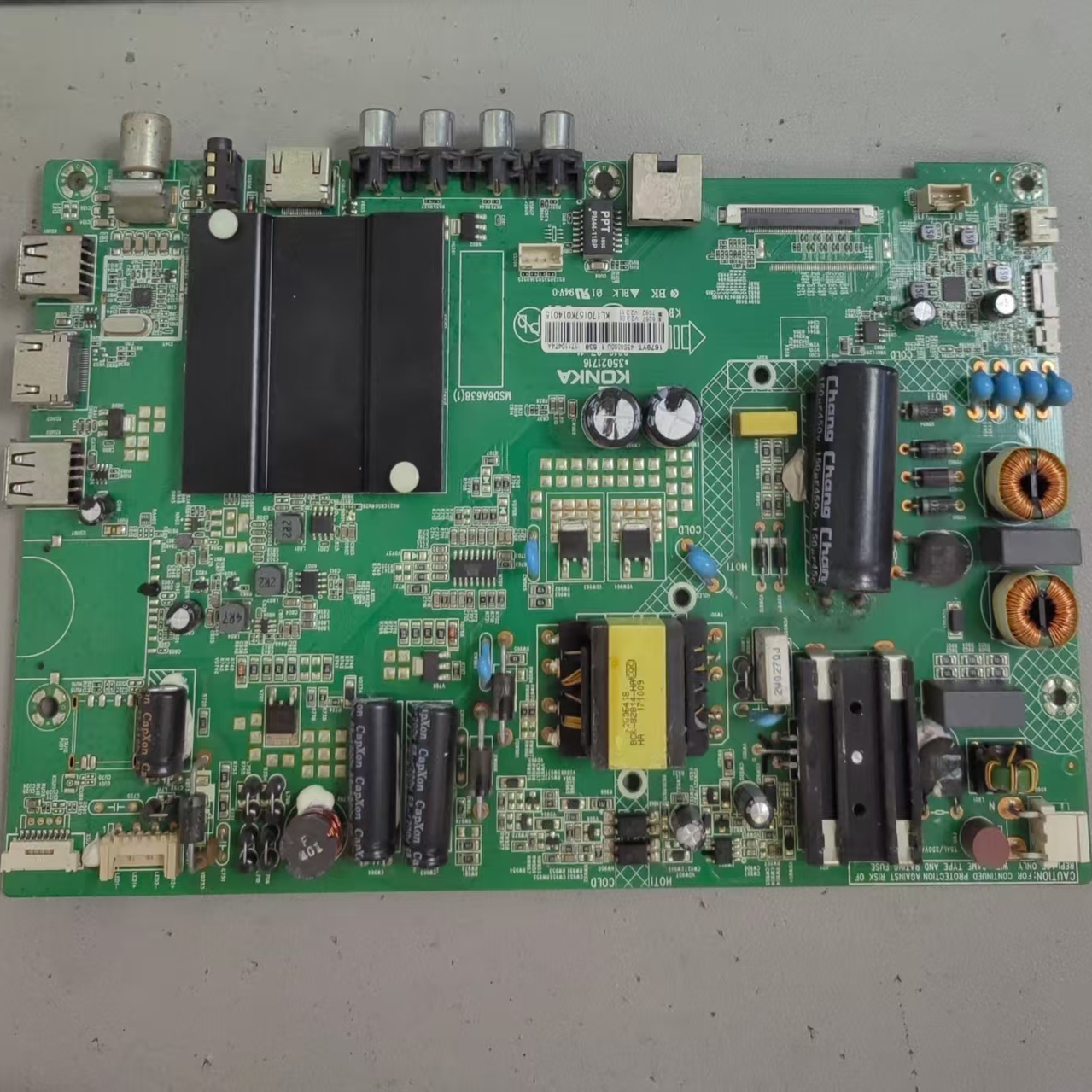 康佳LED43S8000U A43U V43U主板35021716屏1190YT 72001190YT