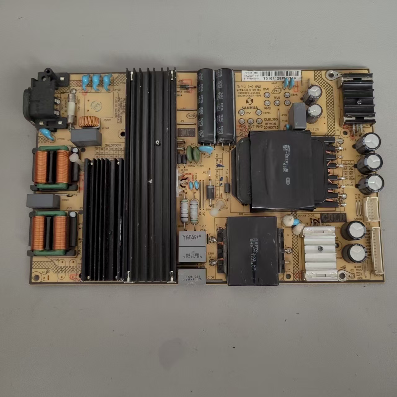 TCL 65A730U L65P2-UD电源板SHLD7001F-101H 81-PWE065-H01