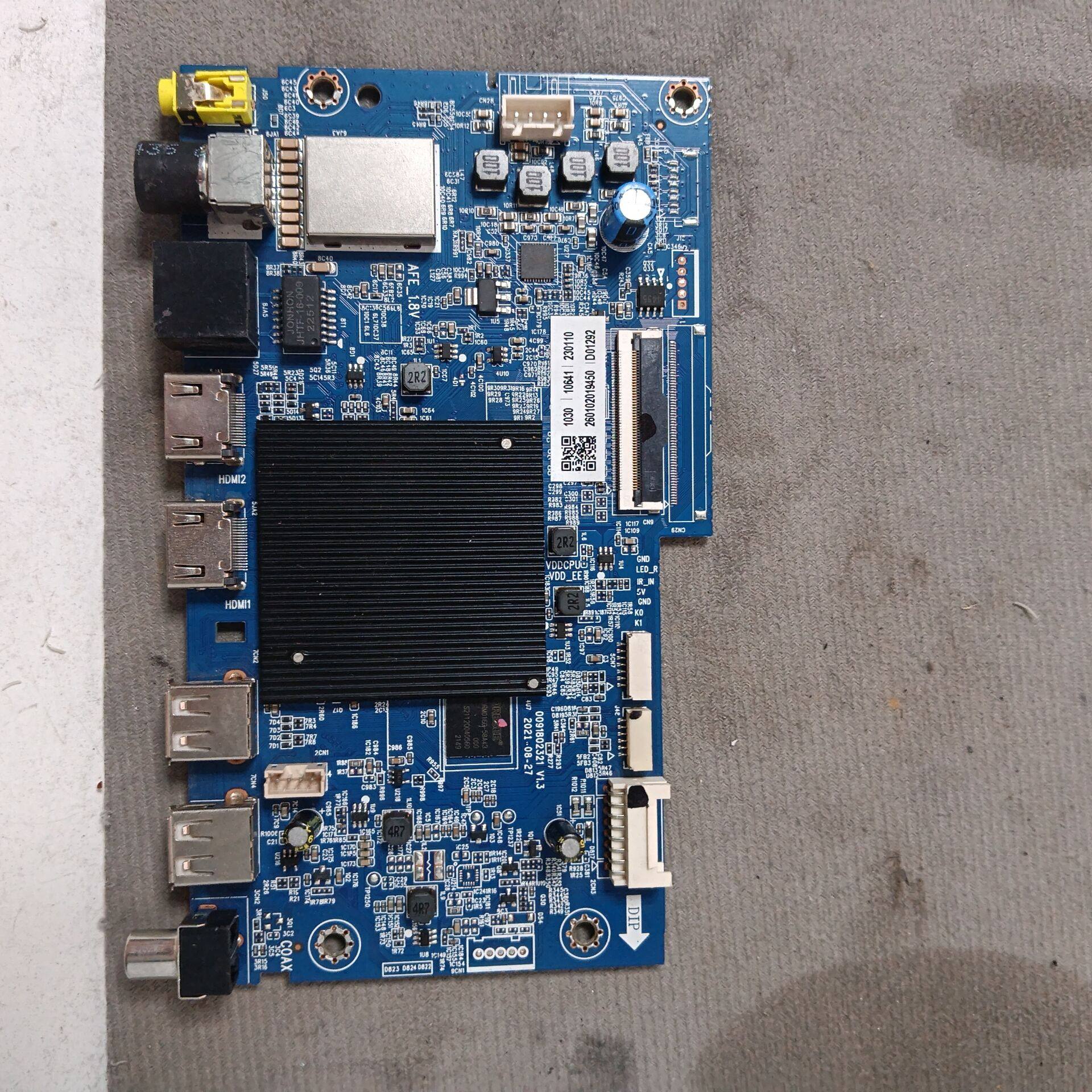 原装海尔H65E17 主板0091802321 V1.3 屏ST6451D04-6