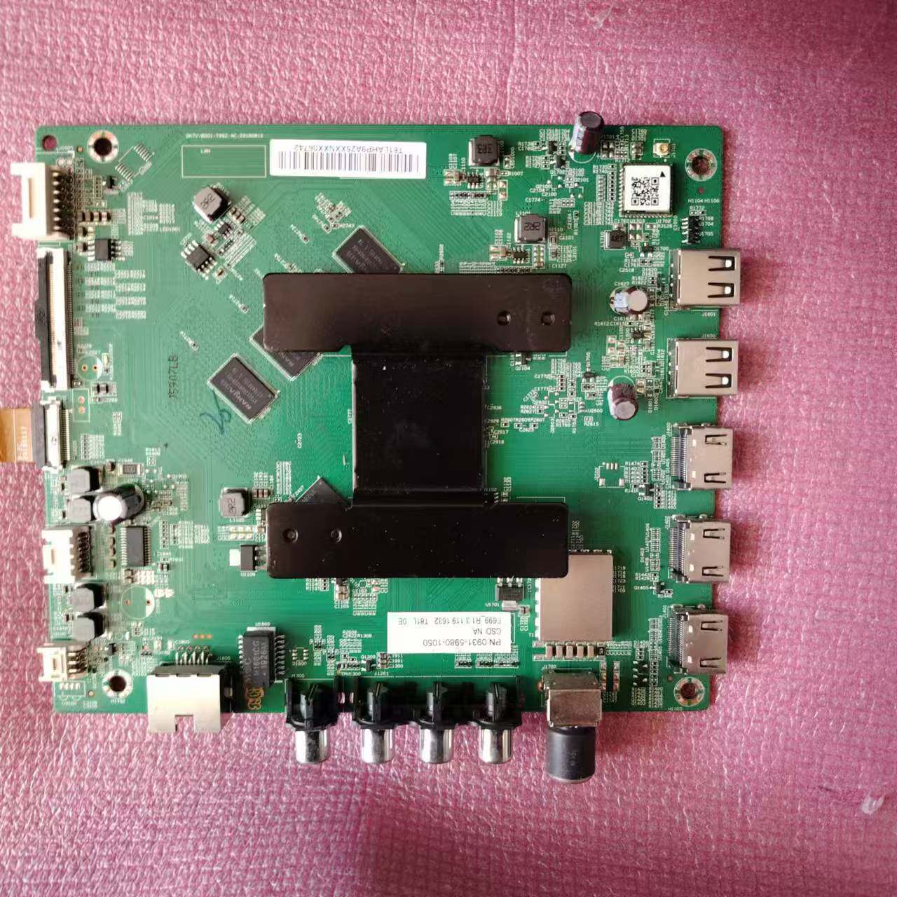 小米 l65m5-ec主板 dktv-b001-t962-ac-20180816 屏l65m5-ec-csot