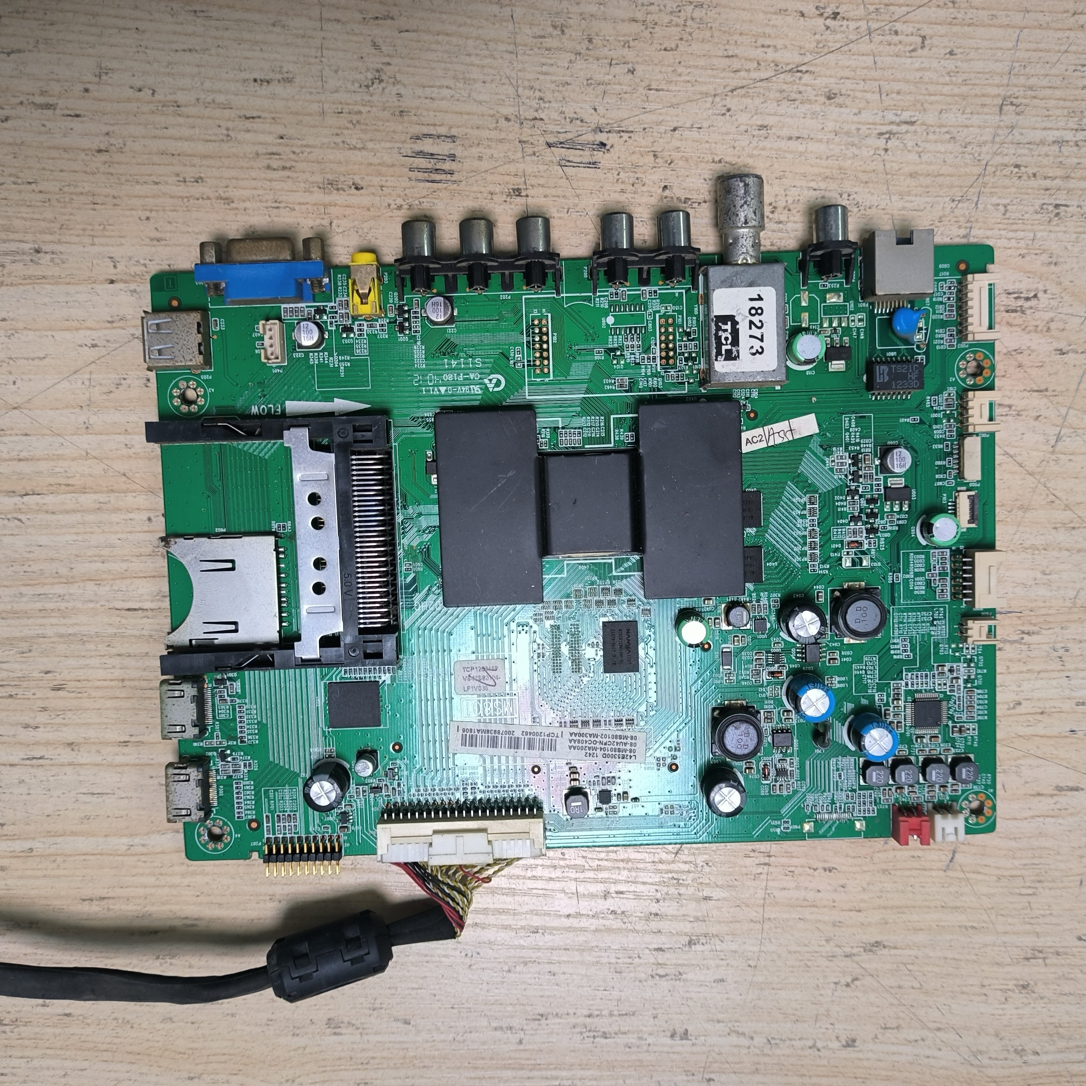 原装TCL L42E5300D主板 40-1MS801-MAD2HG屏 LVF420AUTM