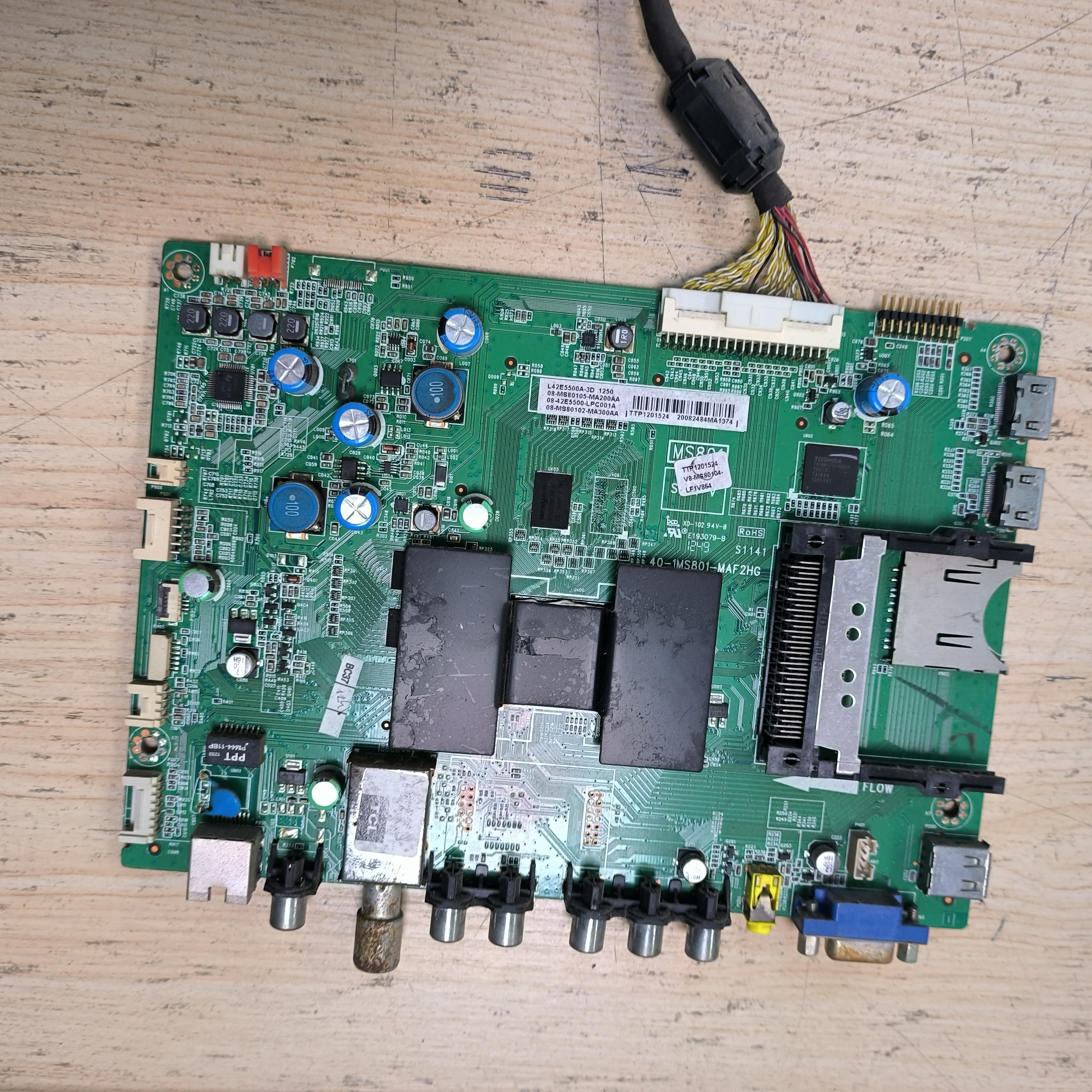 原装TCL L42E5500A-3D主板40-1MS801-MAF2HG 屏LVF420PE3L