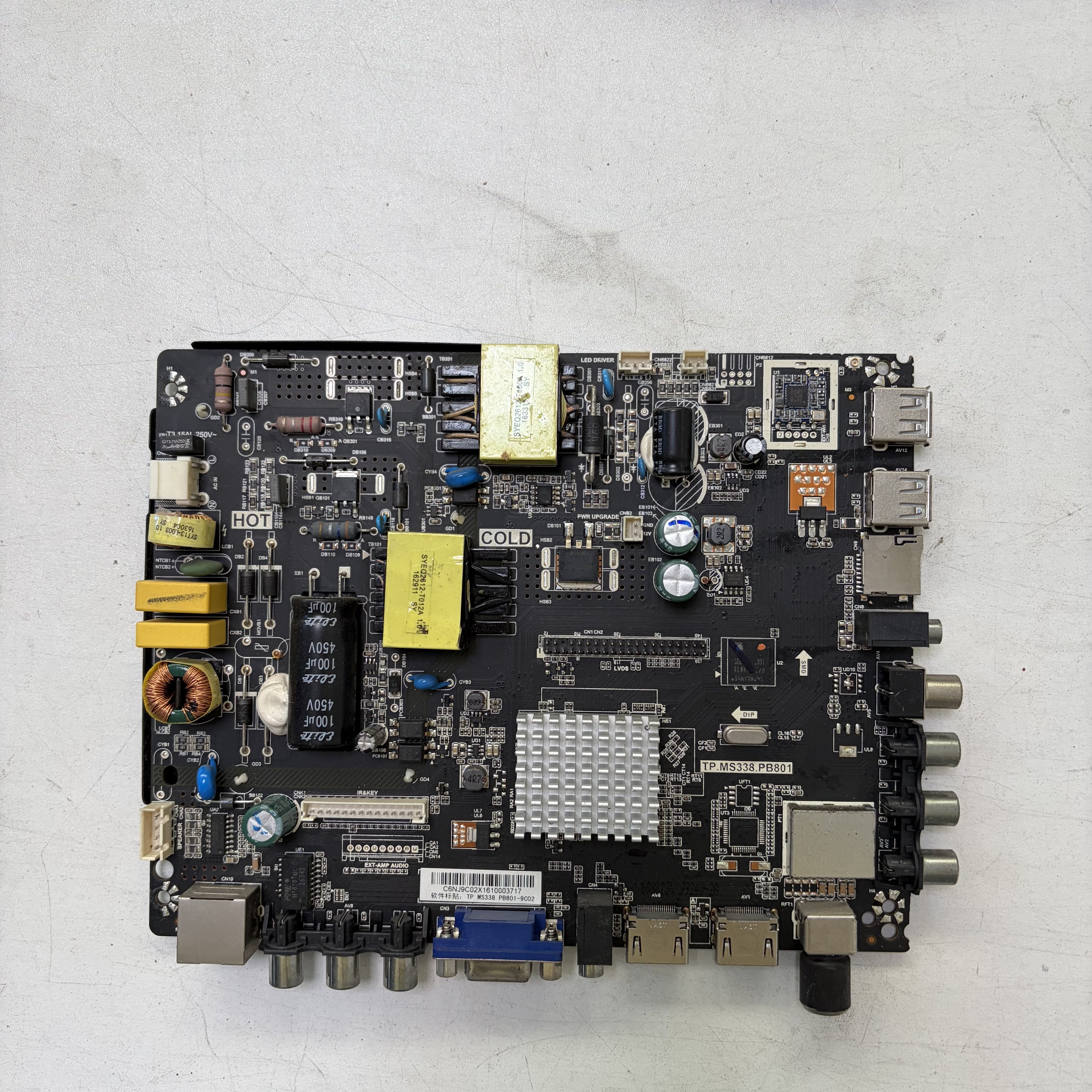 原装熊猫 LE39D80SA 主板TP.MS338.PB801配屏LS390TU7P37