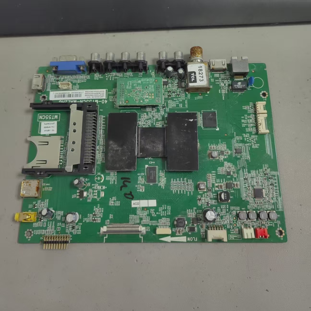 TCL L48F3600A-3D主板40-MT55CN-MAE2HG屏LVF480SE4L