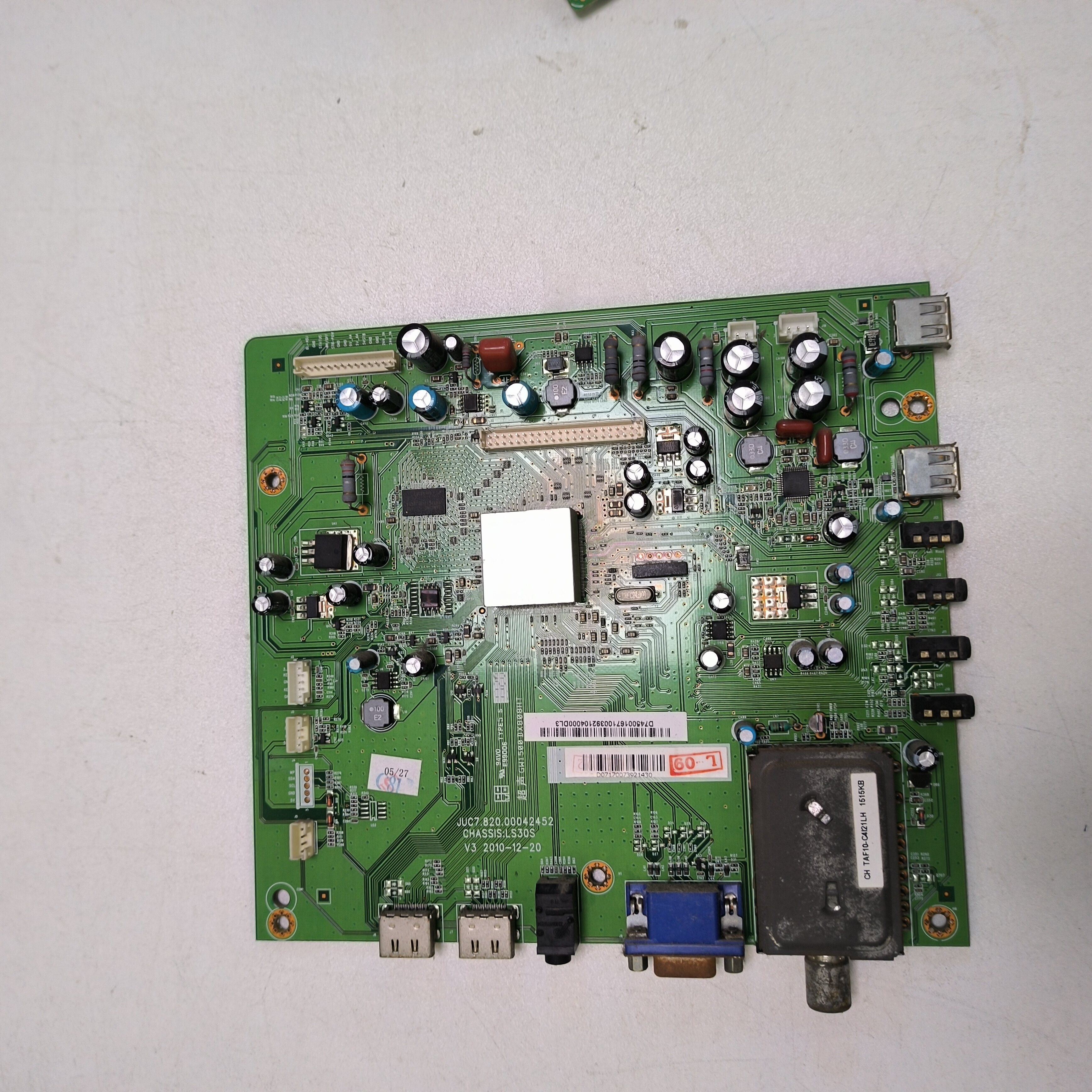 拆机适用于长虹LED40760X主板JUC7.820.00042452 屏LTA400HM08