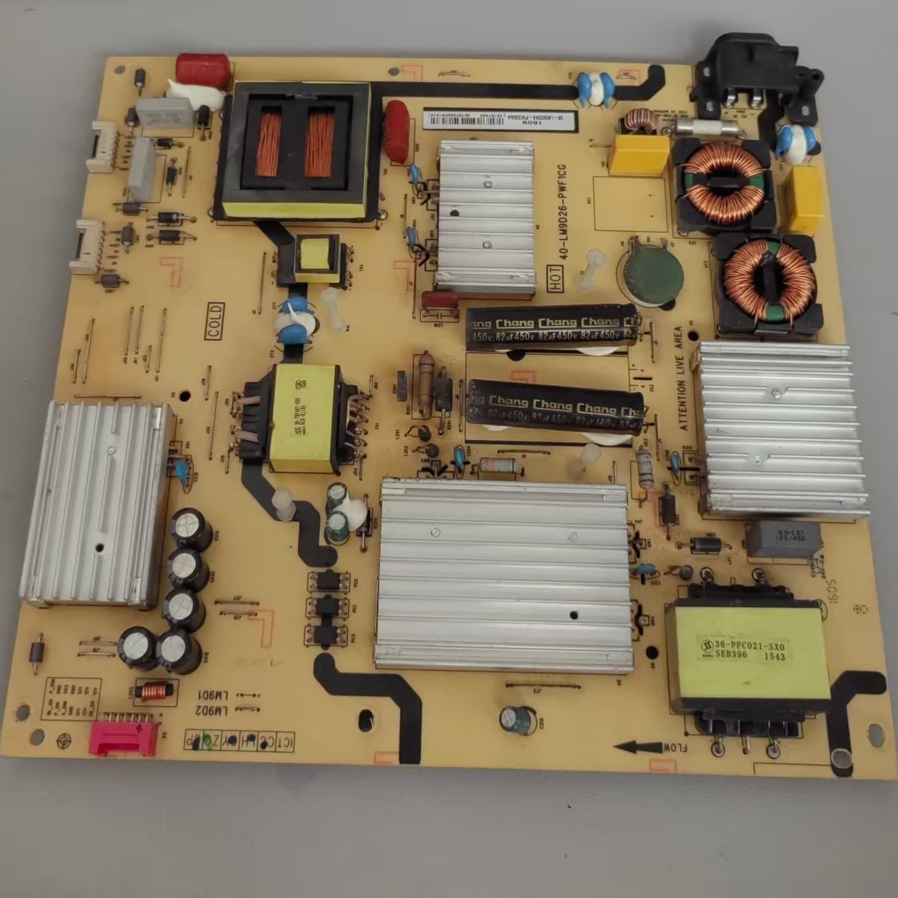 TCL D55A730U 电源板40-LM9D26-PWF1CG 08-LM9D2N6-PW200AA