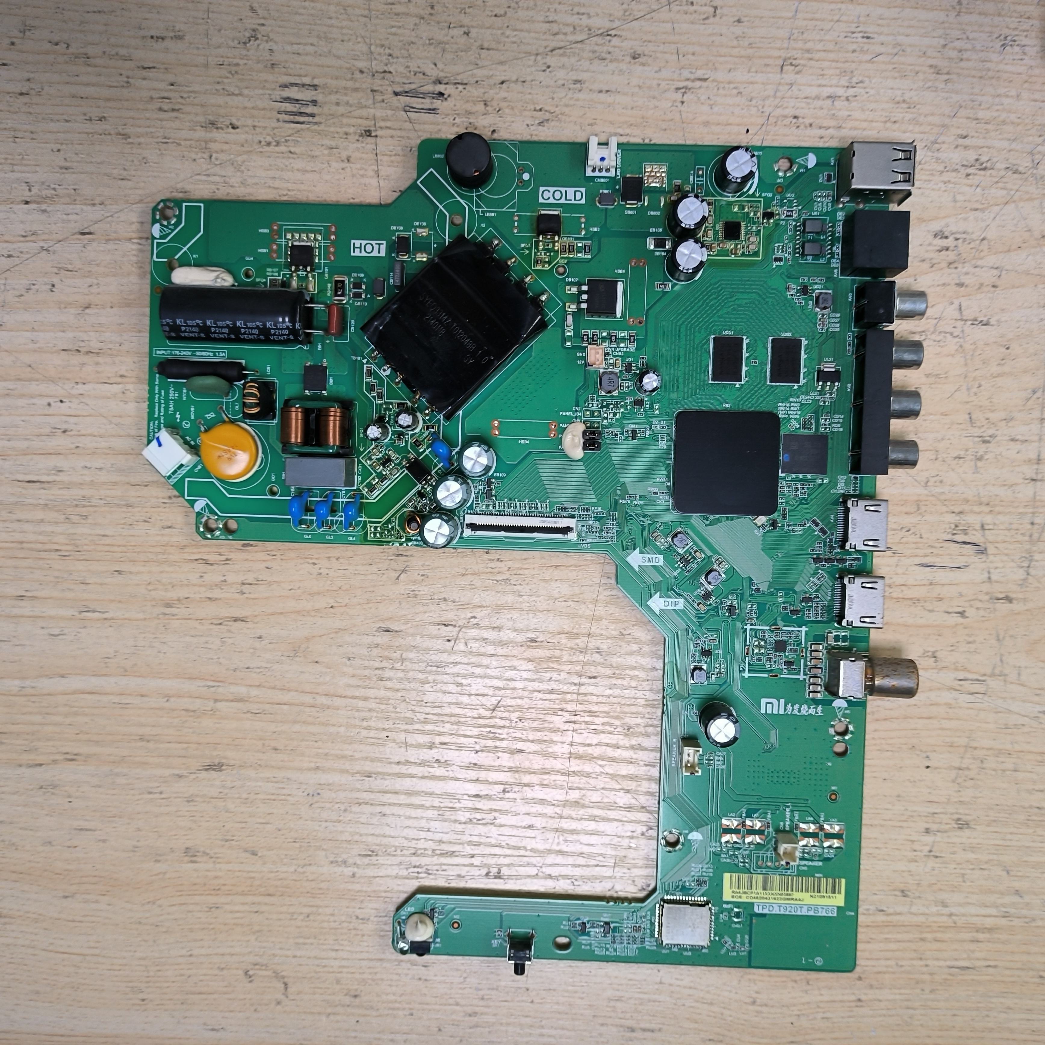 原装红米L43R6-A液晶电视机主板TPD.T920T.PB766屏L43R6-A-BOE