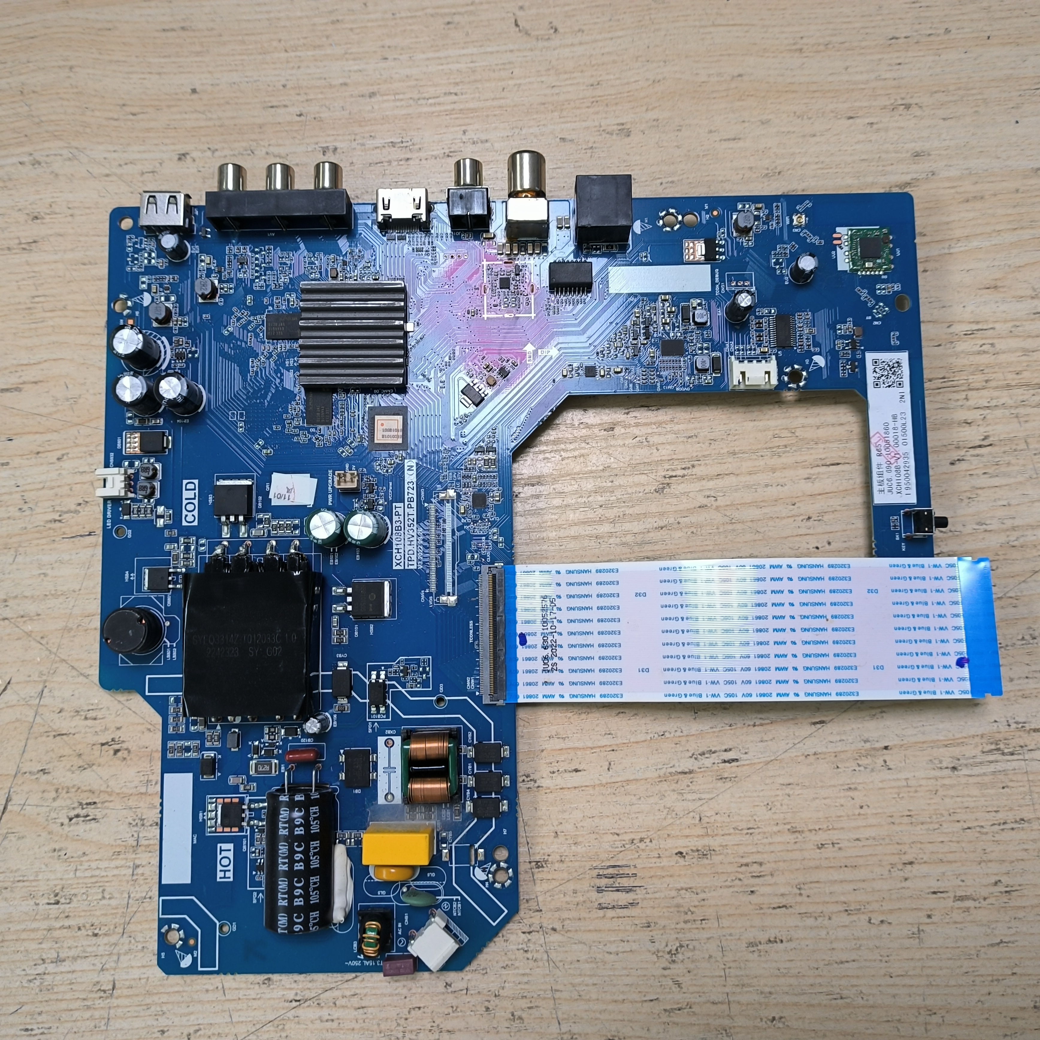 原装长虹43D5F PR0主板TPD.HV352T.PB723 配屏C430F22-E5-H