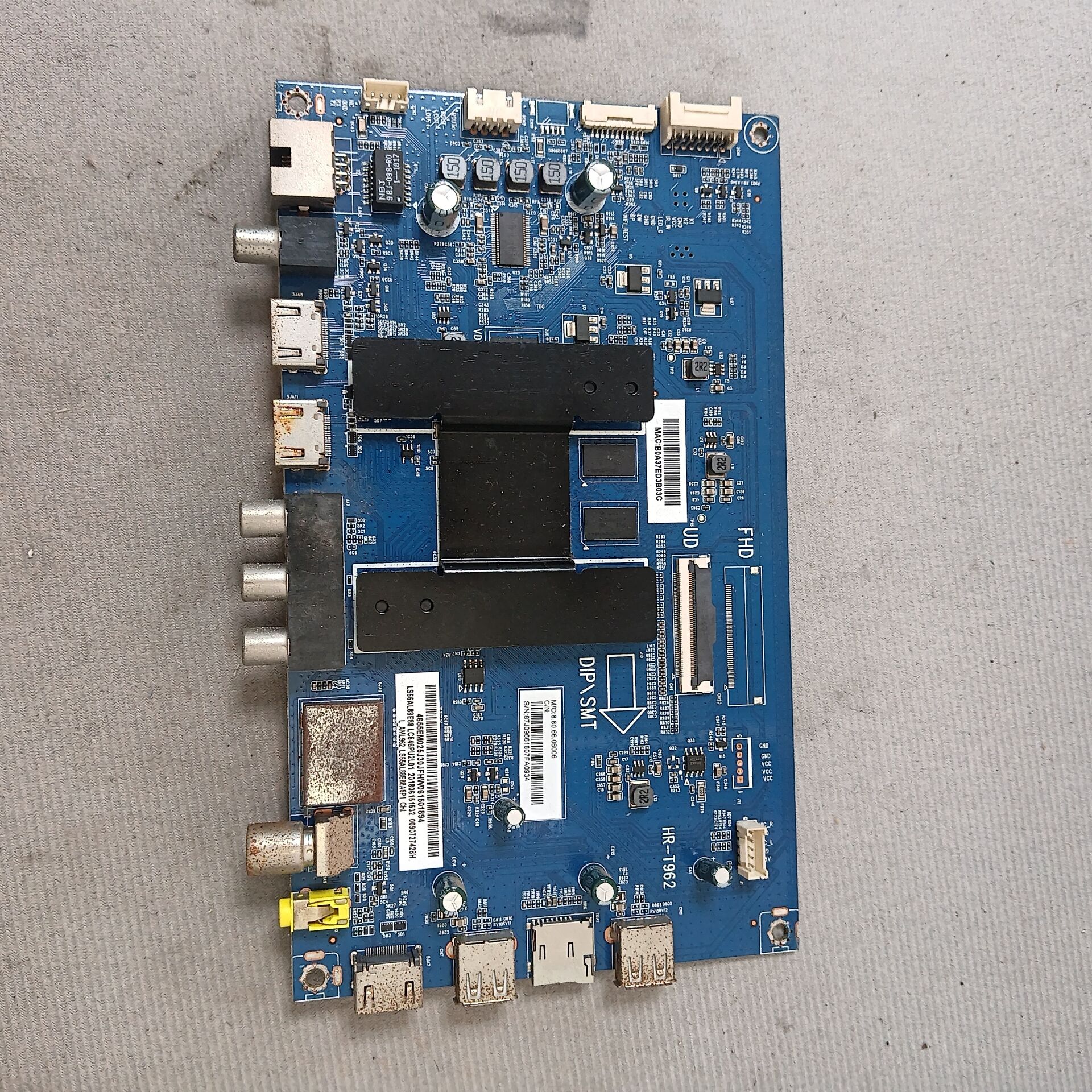 海尔LS55AL88E88主板0091802191屏LC546PU2L01