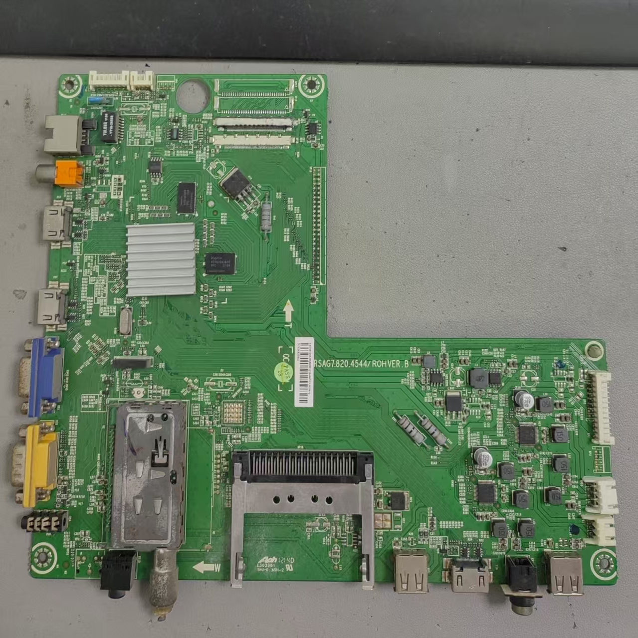 海信LED55T36X3D(BOM1)154567主RSAG7.820.4544屏LC550EUN SD F1