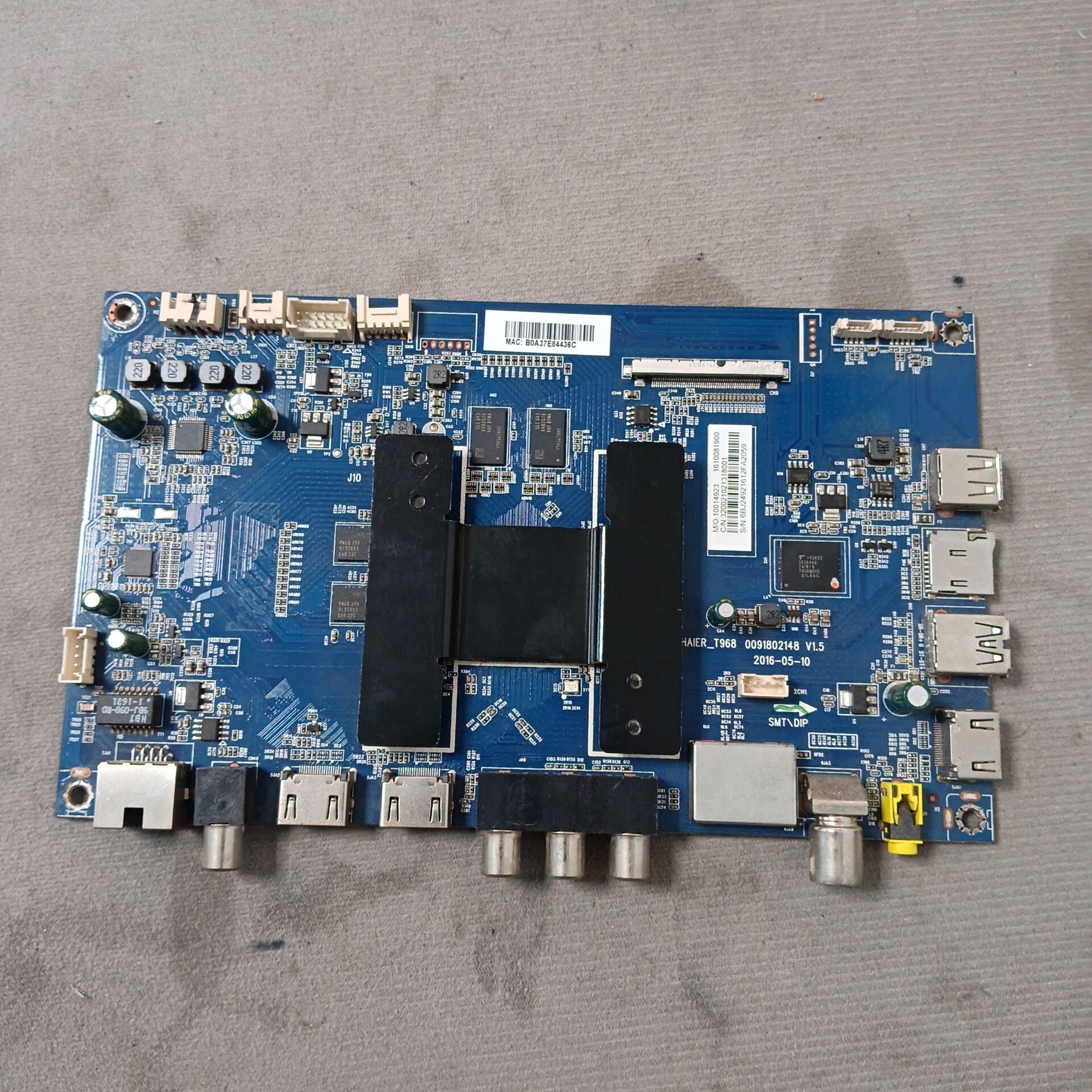 海尔LS55AL88R81A2主板0091802148 V1.5 屏BOEI550WQ1