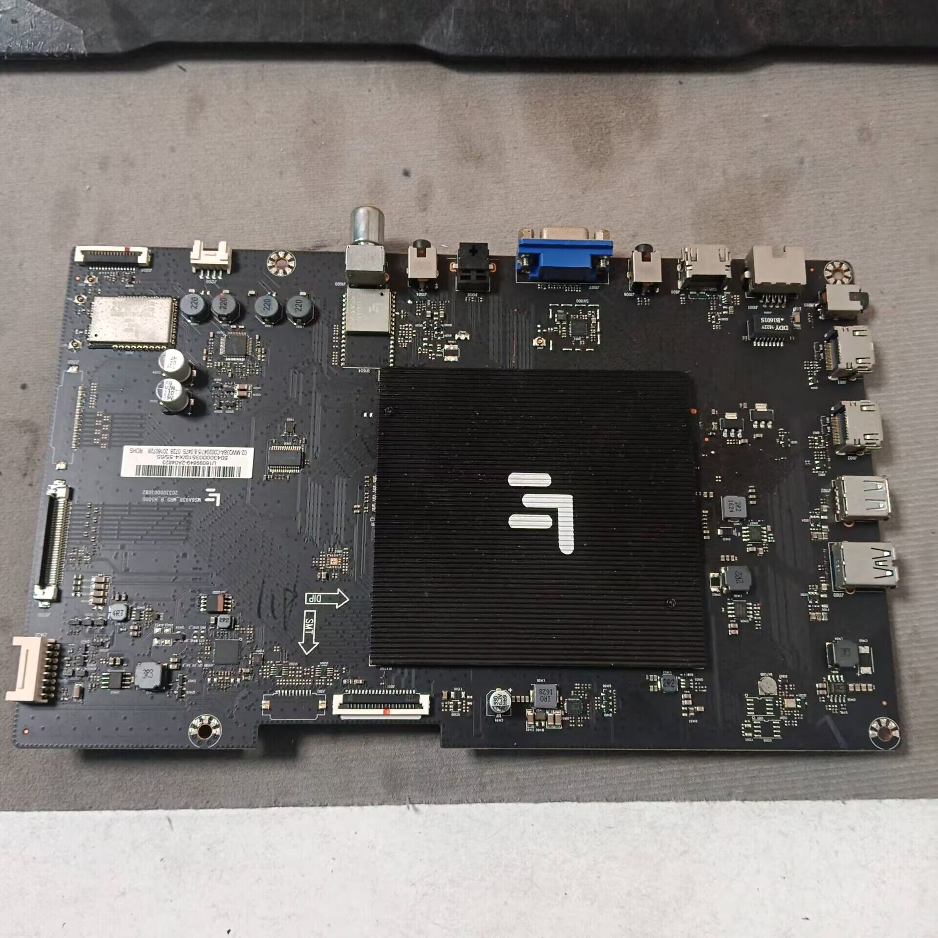 原装乐视L554UCC1主板H5000 203300003082屏 LVF550SSDX
