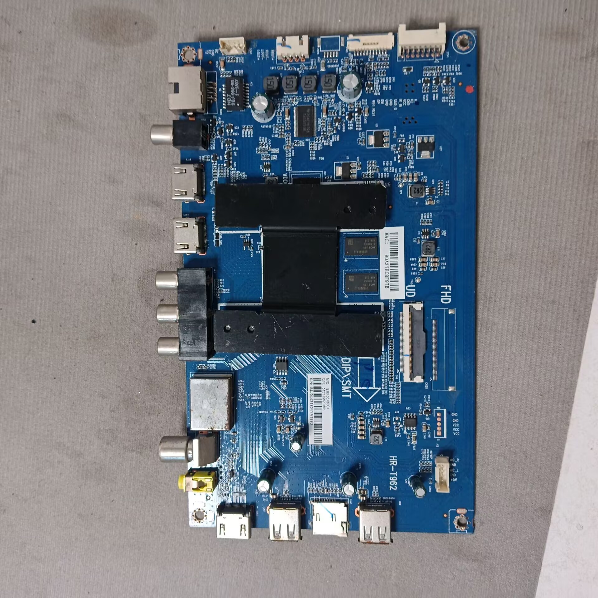 海尔LS65A51G主板HR-T962 0091802191 V1.7屏LSC650FN0N