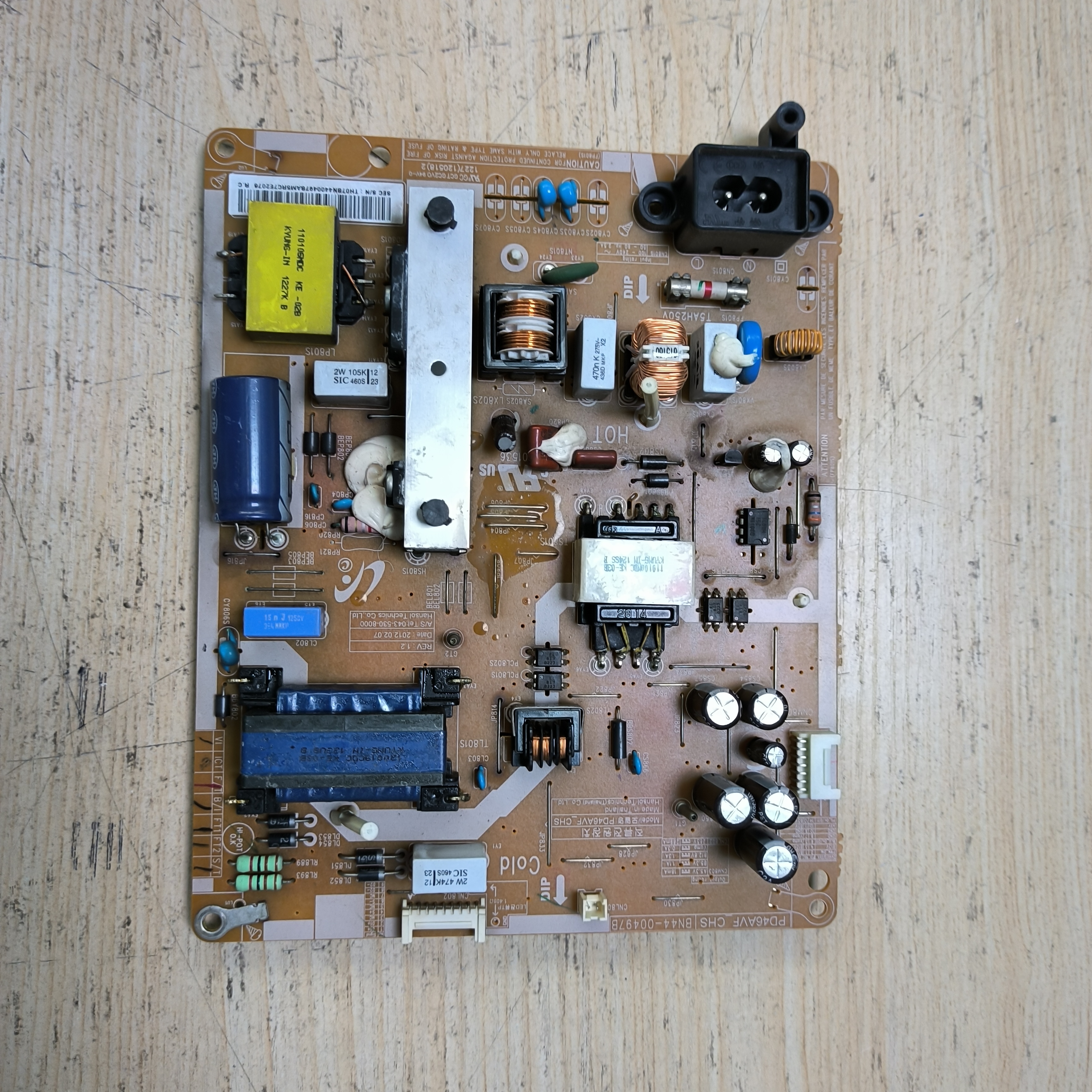 三星UA46EH5000R 电源板 BN44-00497B