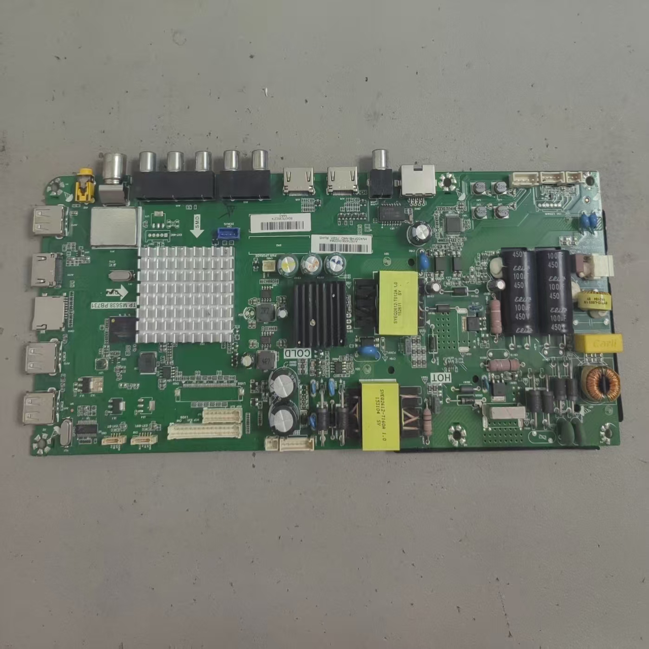 海尔 43A6M 主板 TP.MS638.PB731 0090724846屏HV430FHB-N4D